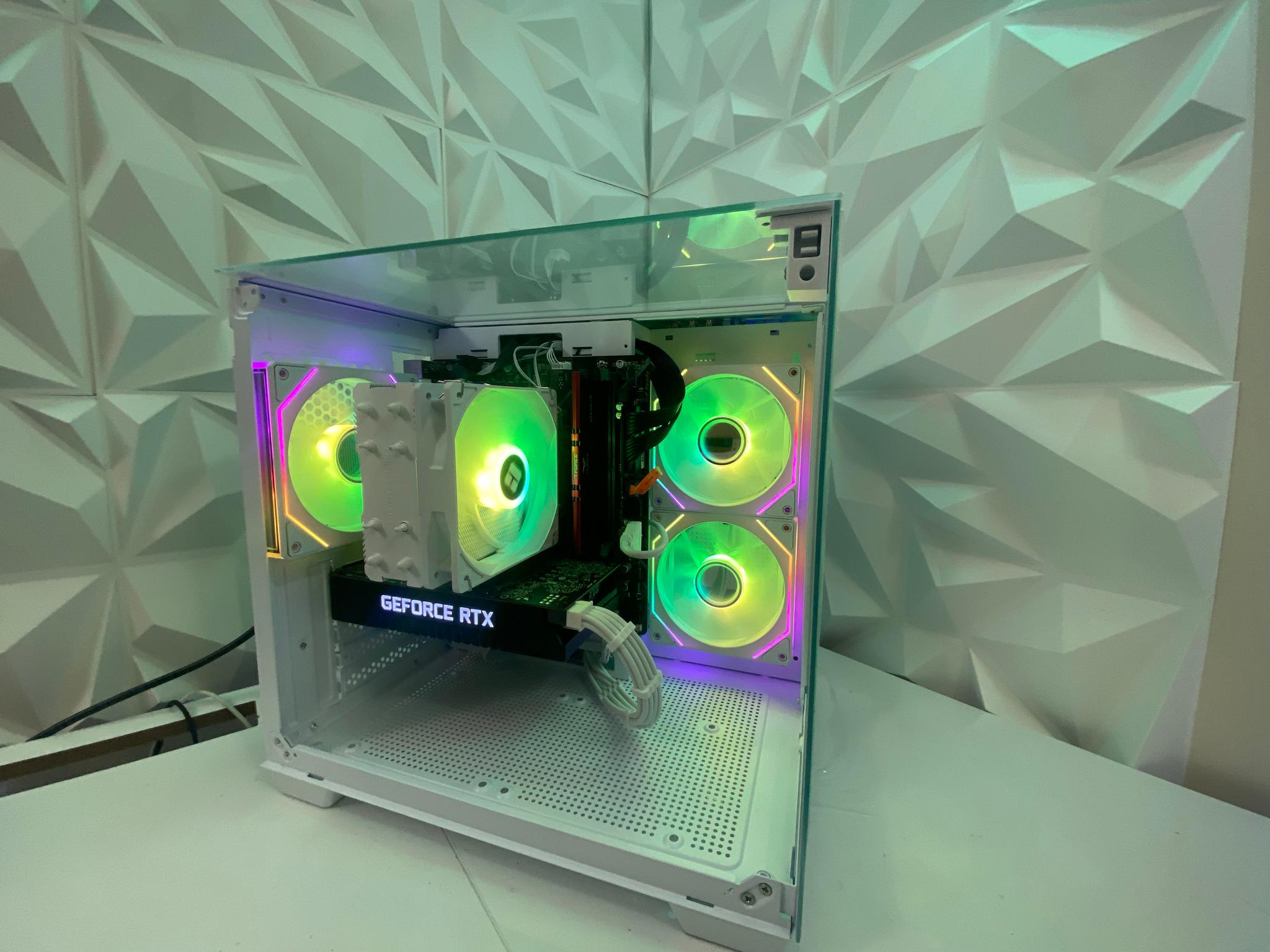 🎅🎅 White Elite Build – intel i5 8500 + RTX 2060 6GB | 1080P/1440P High FPS Ready