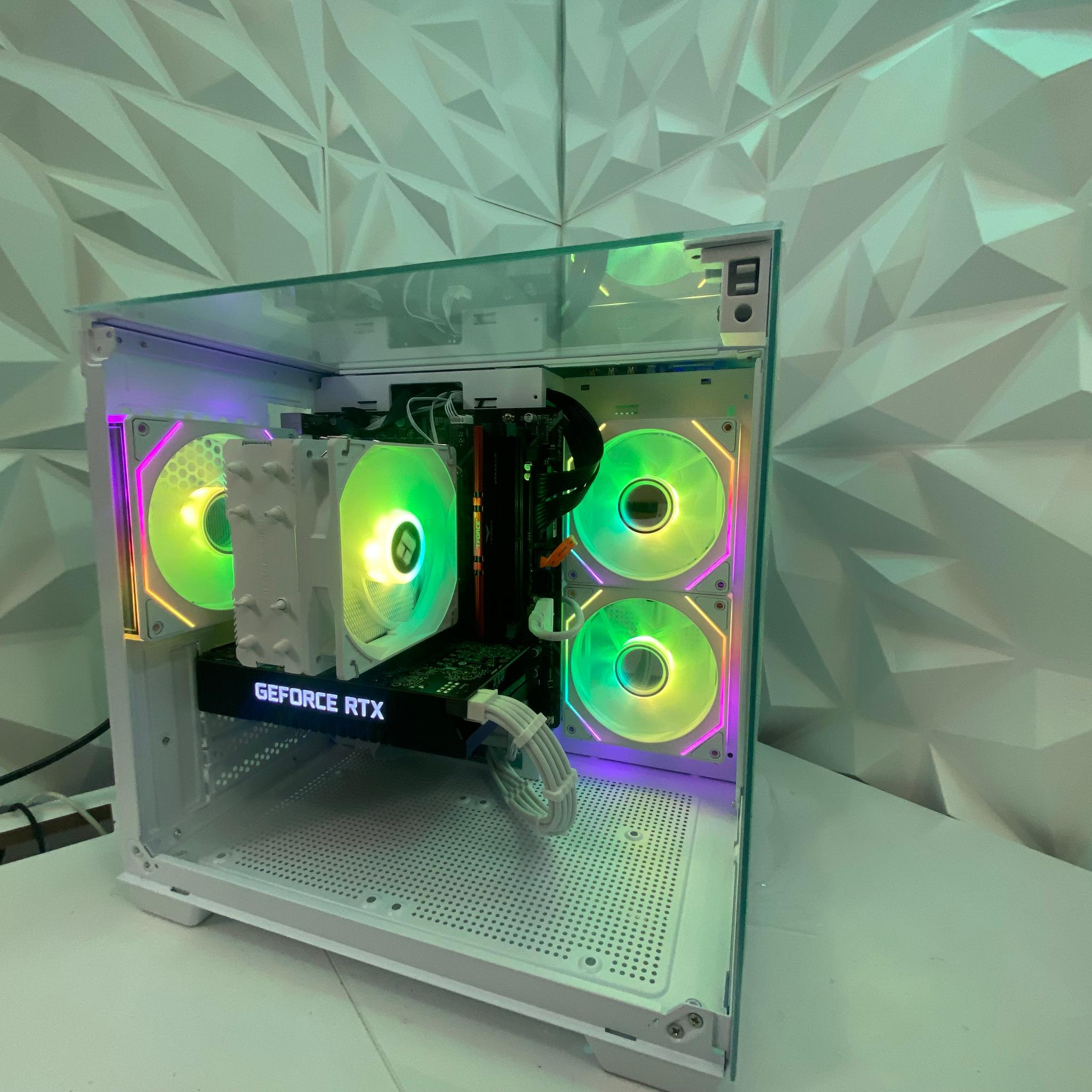 🎅🎅 White Elite Build – intel i5 8500 + RTX 2060 6GB | 1080P/1440P High FPS Ready