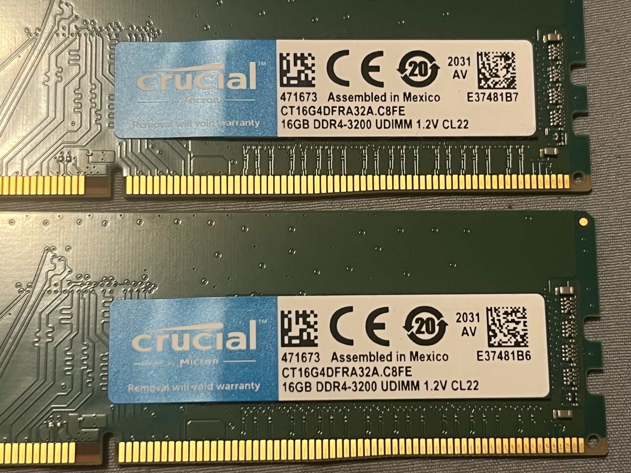 Crucial 32GB DDR4 RAM