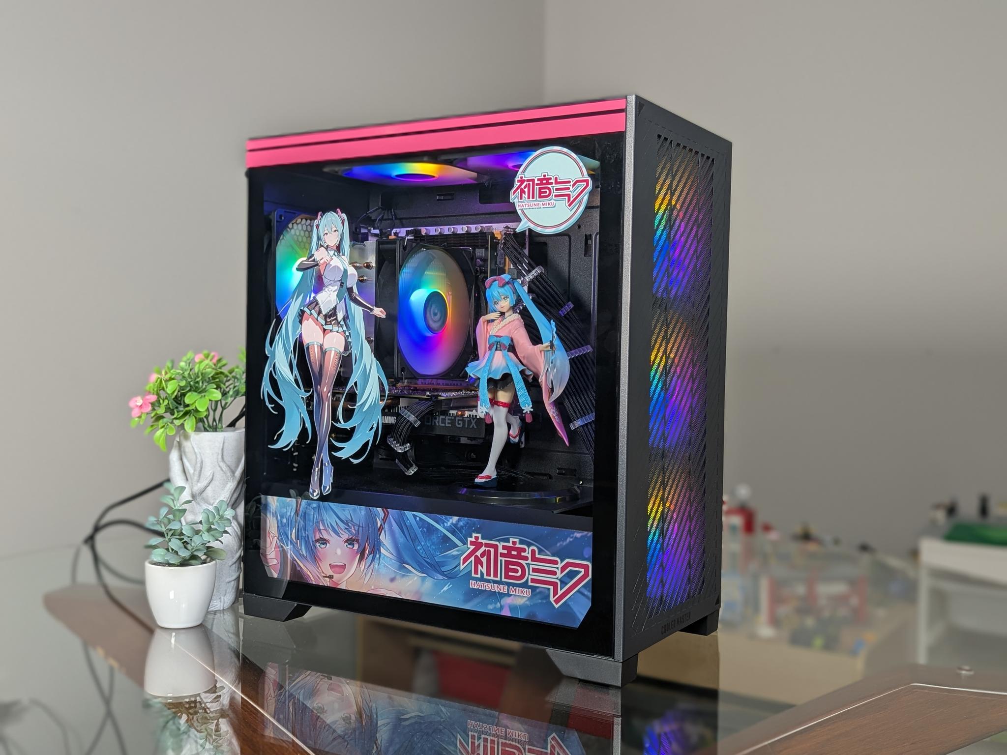The Hatsune Miku | Intel 14-Core CPU + Nvidia GTX 1660 Super GPU | 16GB RAM | 1080p Gaming PC