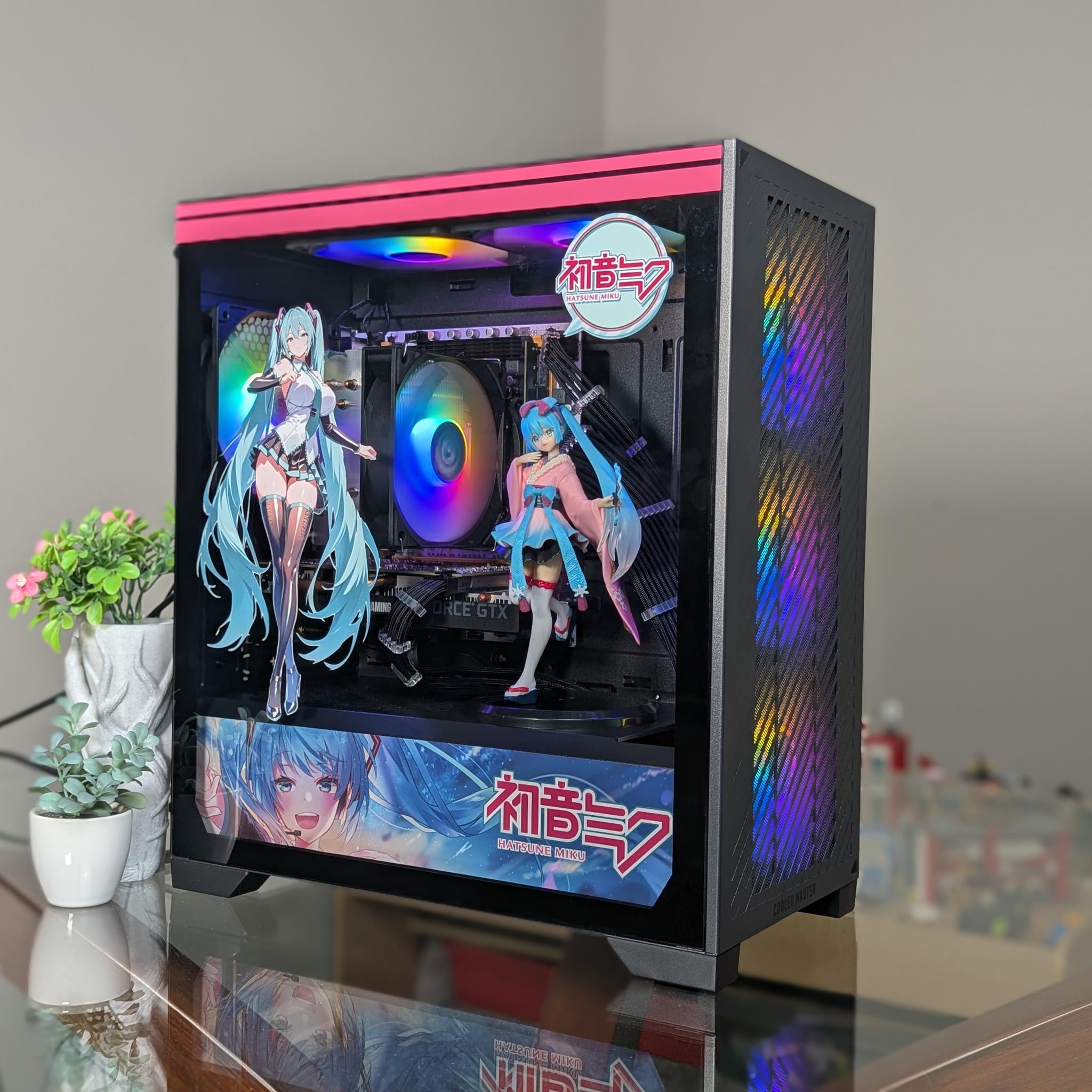 The Hatsune Miku | Intel 14-Core CPU + Nvidia GTX 1660 Super GPU | 16GB RAM | 1080p Gaming PC
