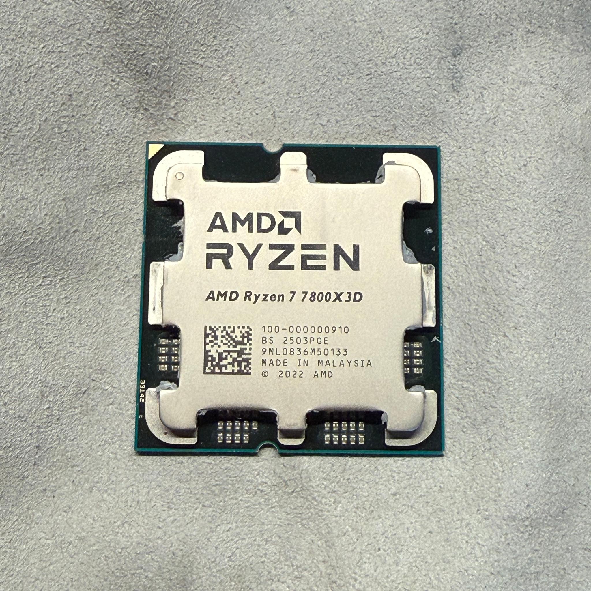 AMD Ryzen 7 7800X3D - Excellent Condition