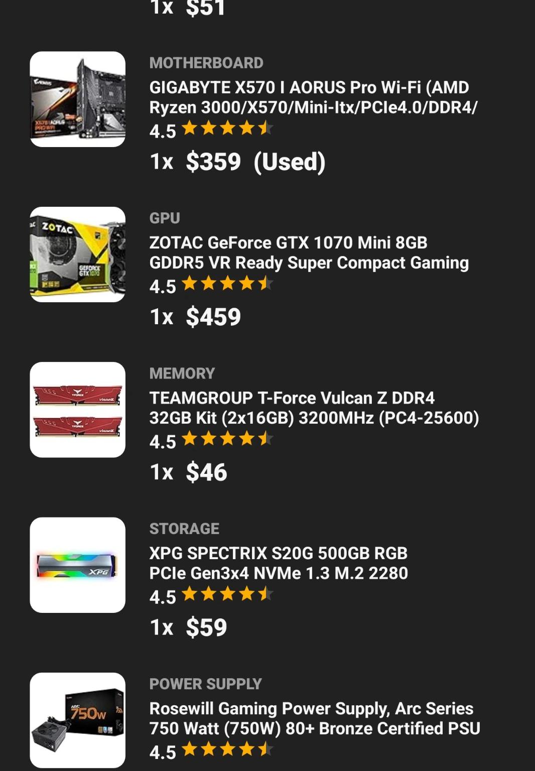 Rare GTX 1070 Mini-ITX Gaming Powerhouse – $549