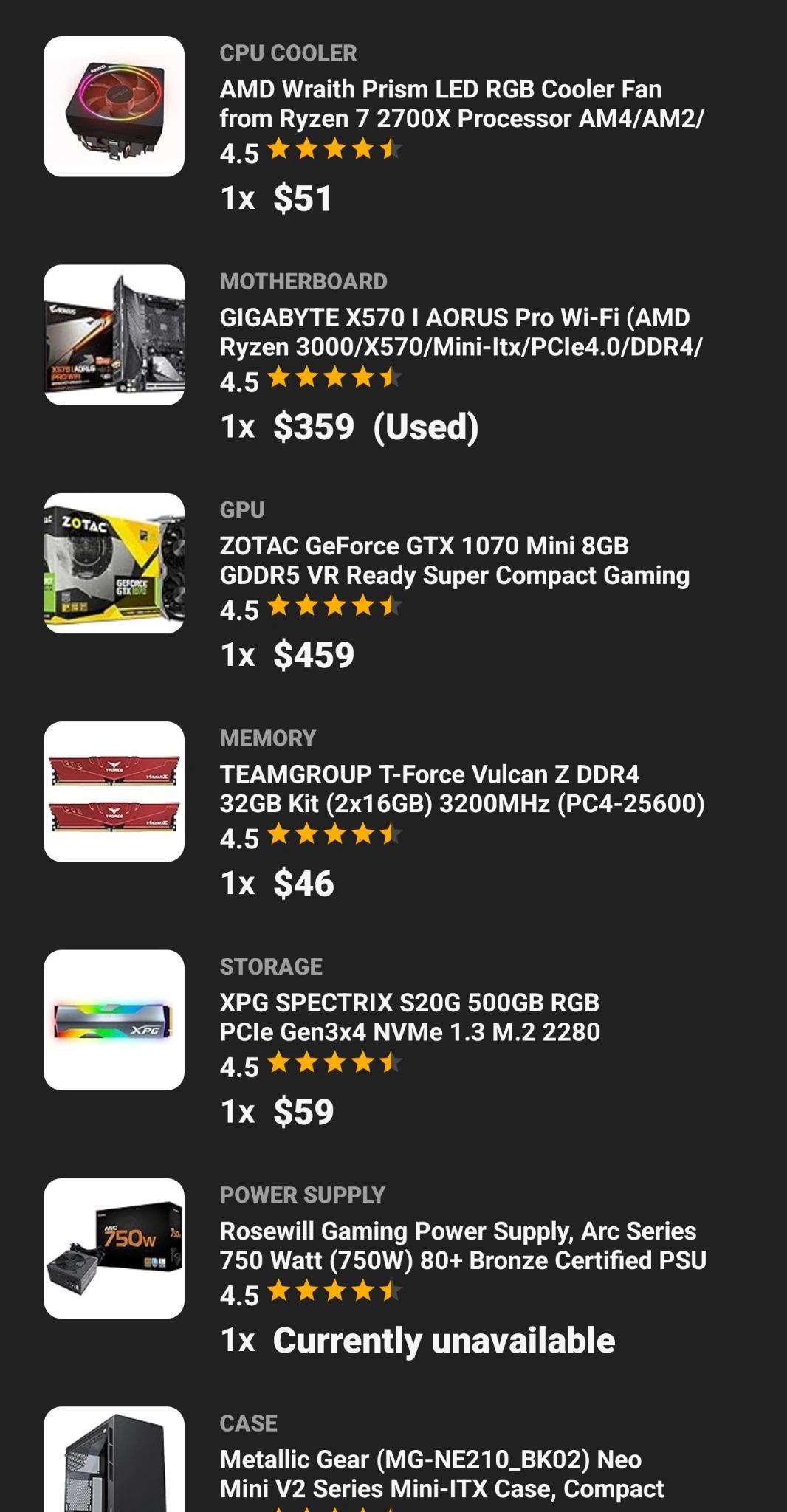 Rare GTX 1070 Mini-ITX Gaming Powerhouse – $549