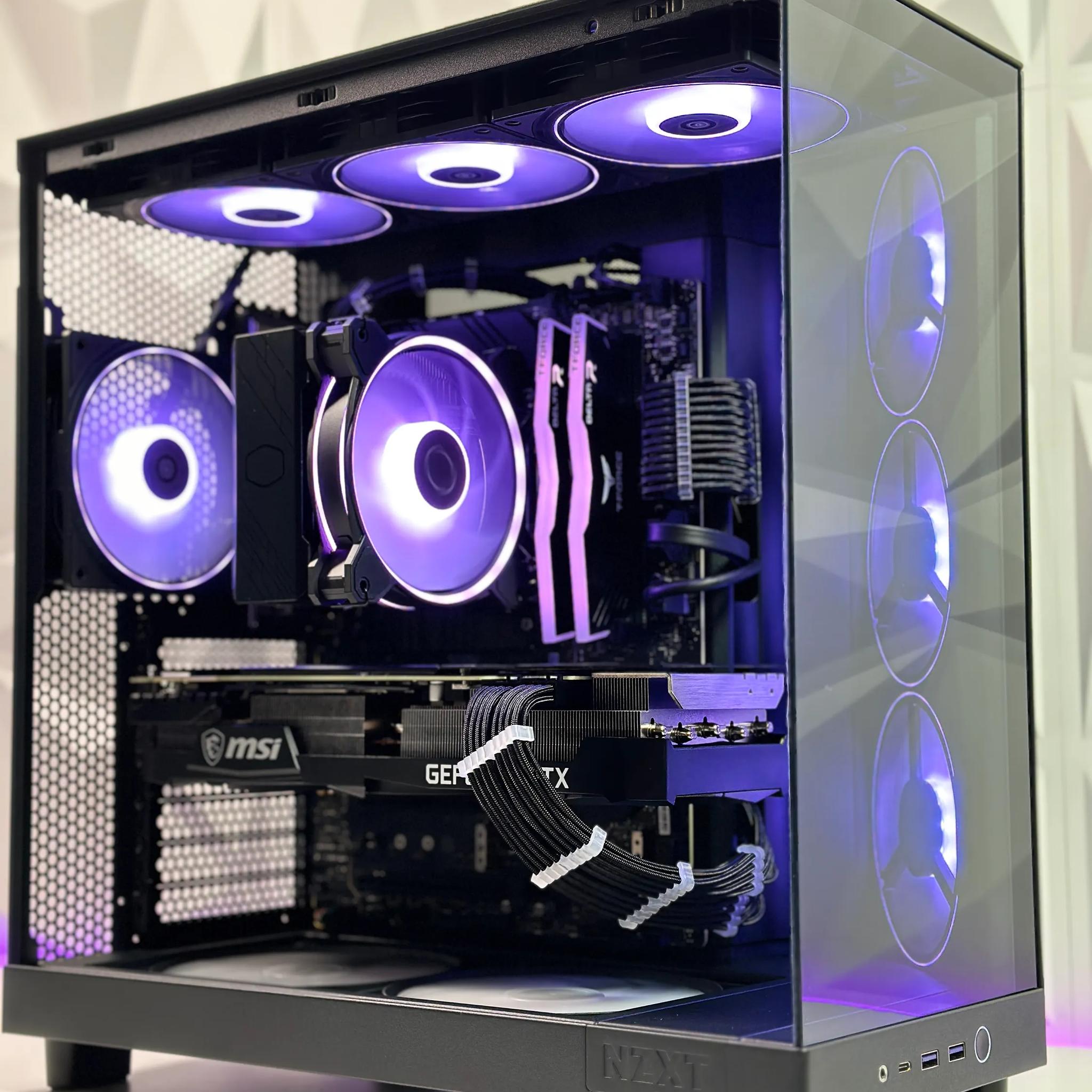 🖤💜🐈‍⬛Extreme Gaming PC🔯Nvidia RTX 3090 24GB🔯Intel 13500 14 core🔯32GB DDR4🔯1TB NVME