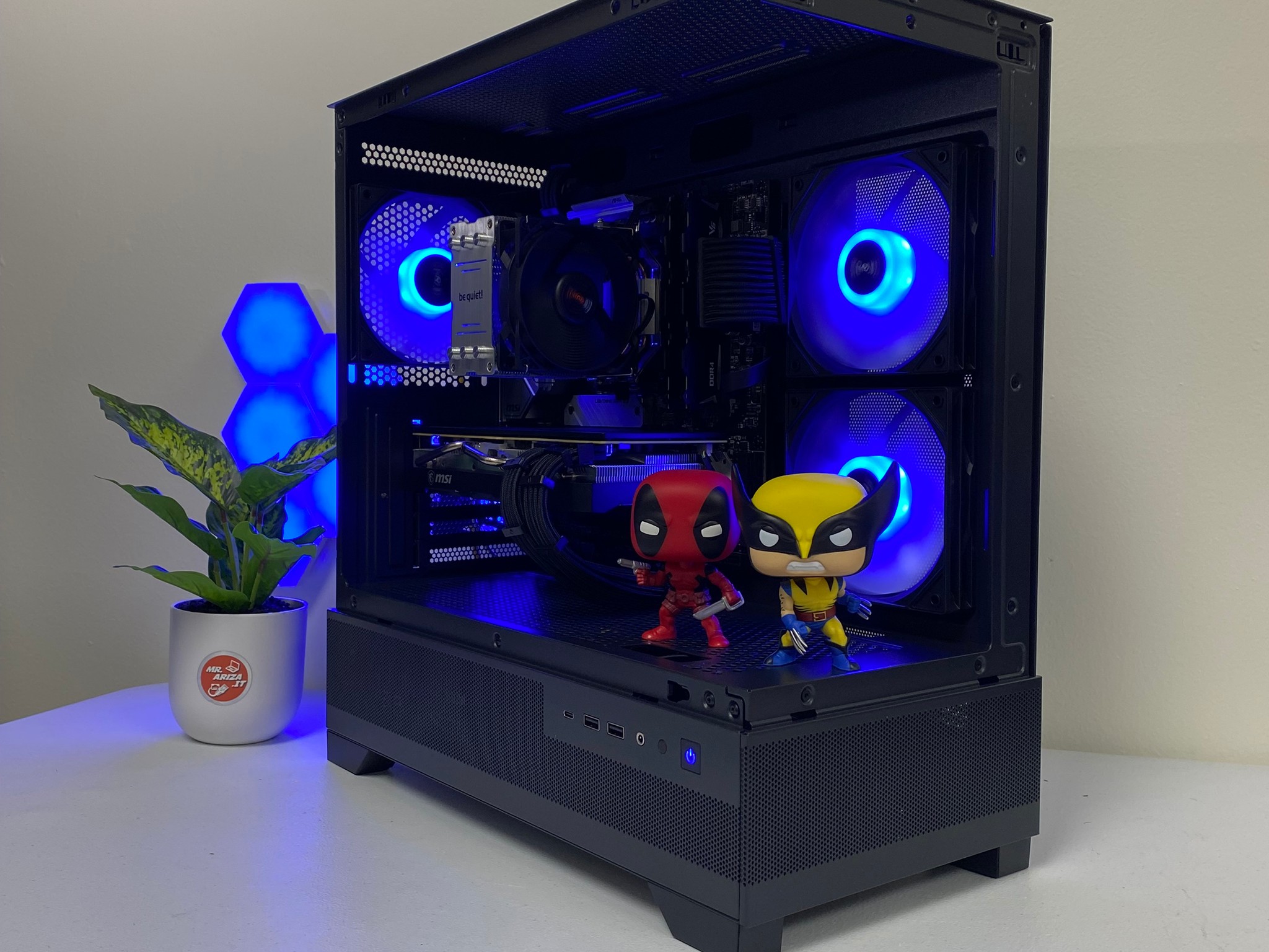 Ryzen 7 5700G + RX 5700 🌟 "Shadow Phantom Gaming PC" 🌟