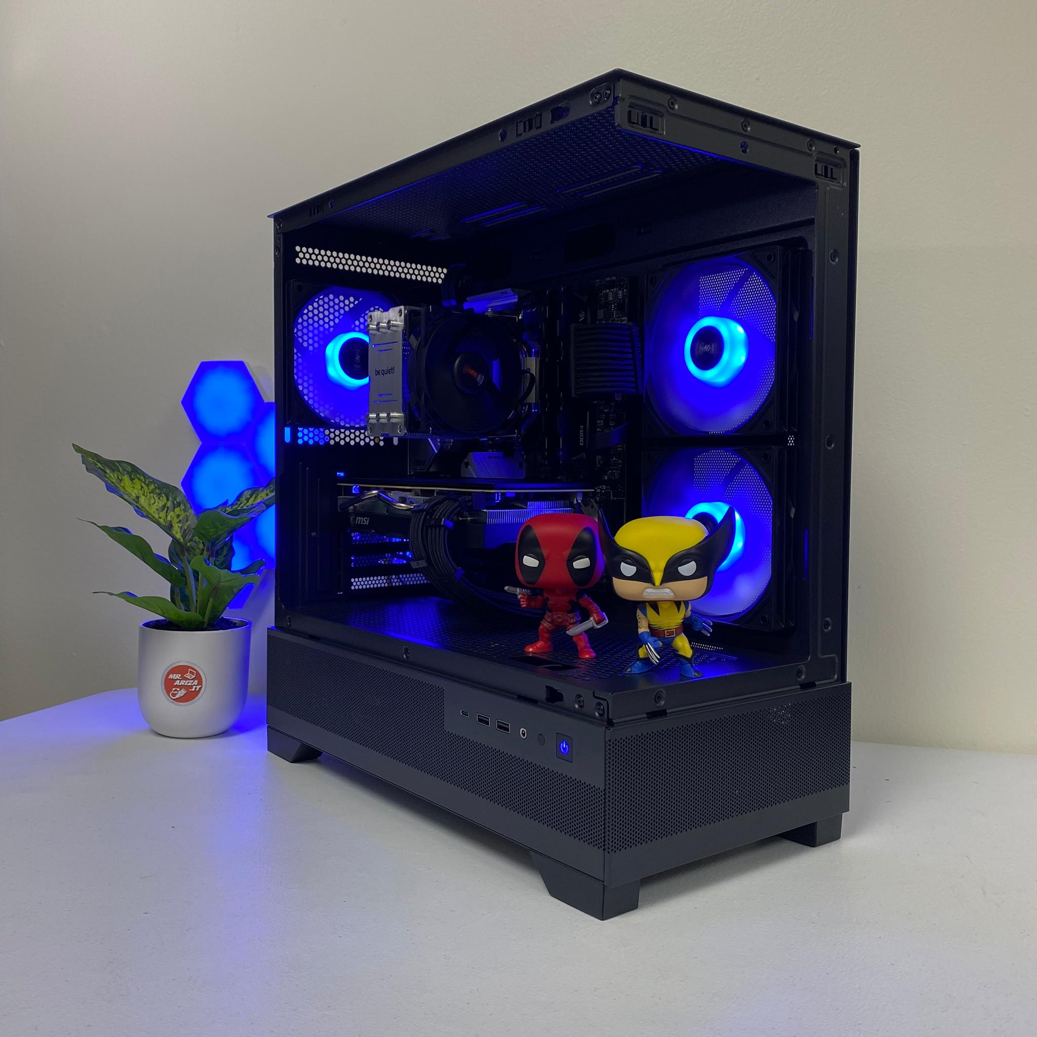 Ryzen 7 5700G + RX 5700 🌟 "Shadow Phantom Gaming PC" 🌟