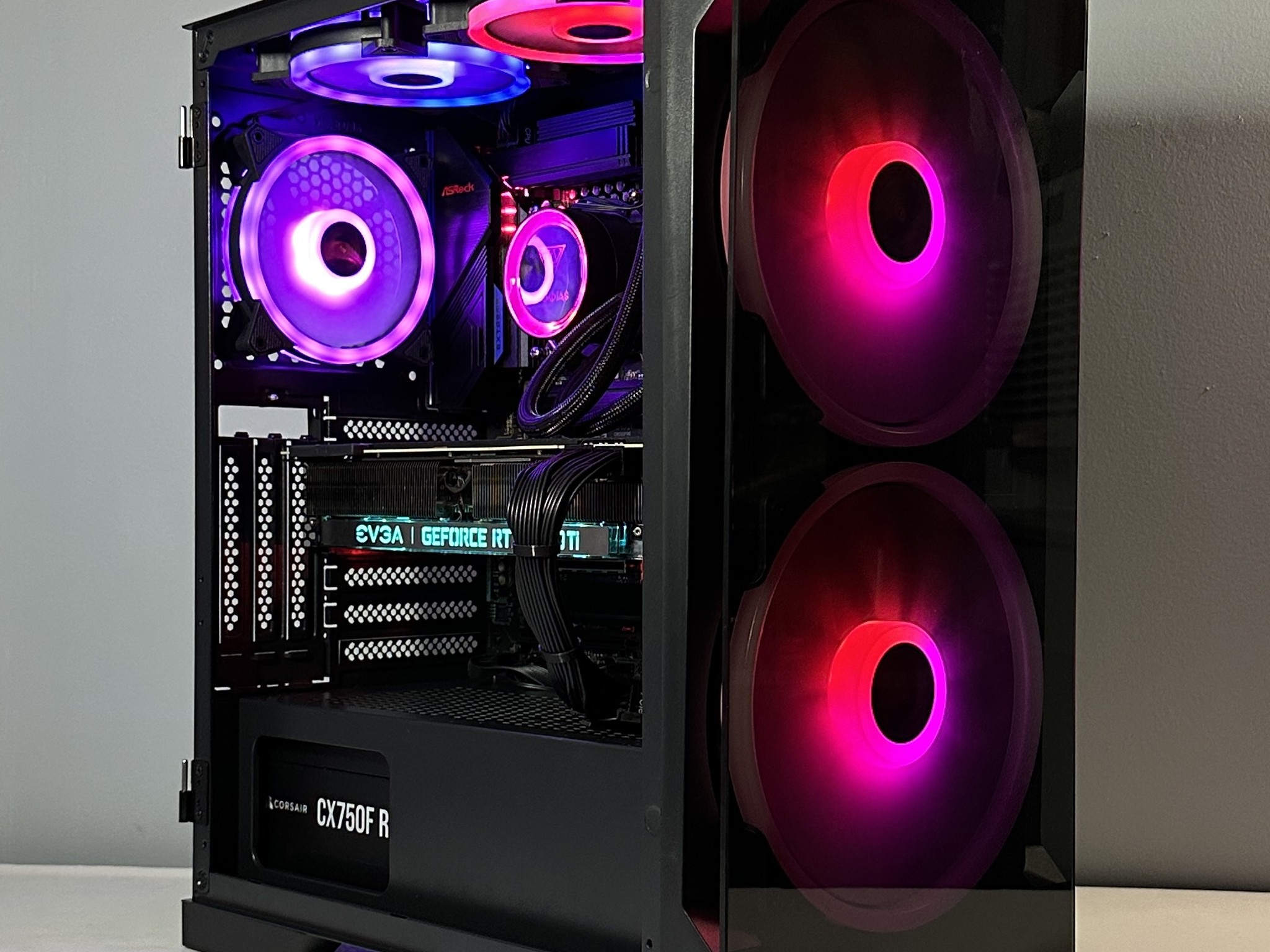 RTX 2080Ti 11GB | INTEL i5-12400F | 32GB RAM | 1TB SSD | Custom RGB Gaming PC WIFI WIN10