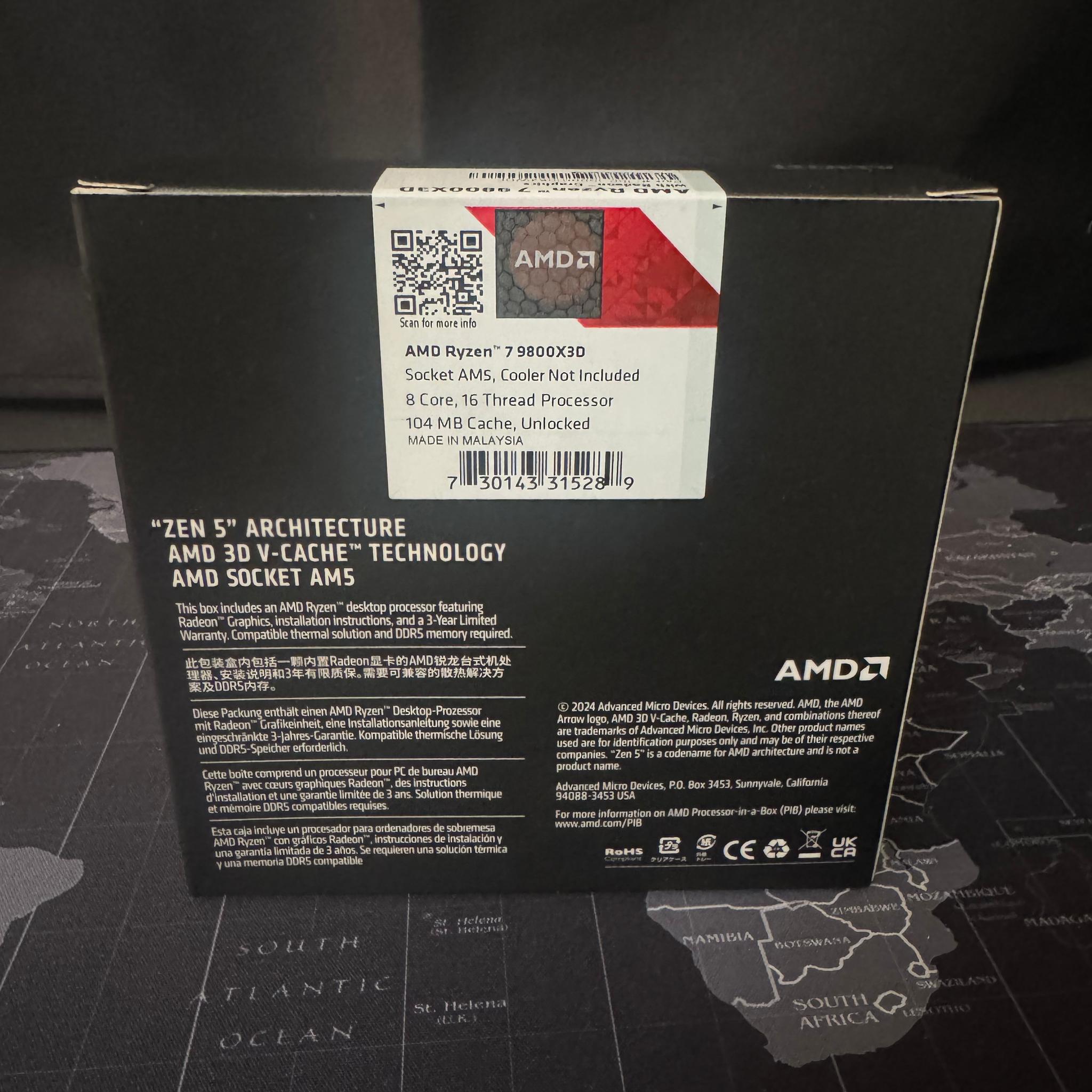 AMD Ryzen 7 9800X3D