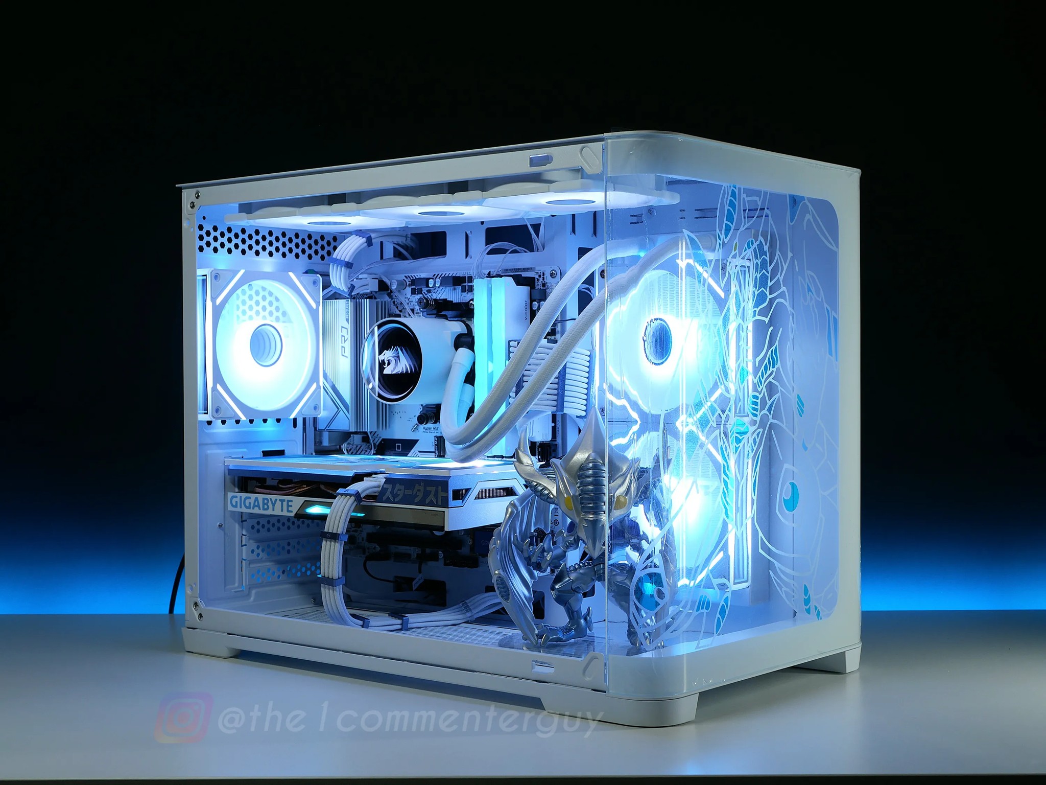 💫Stardust🐉| RTX 3060 12GB, Ryzen 5 5500, 32GB ram Yu-Gi-Oh theme pc build