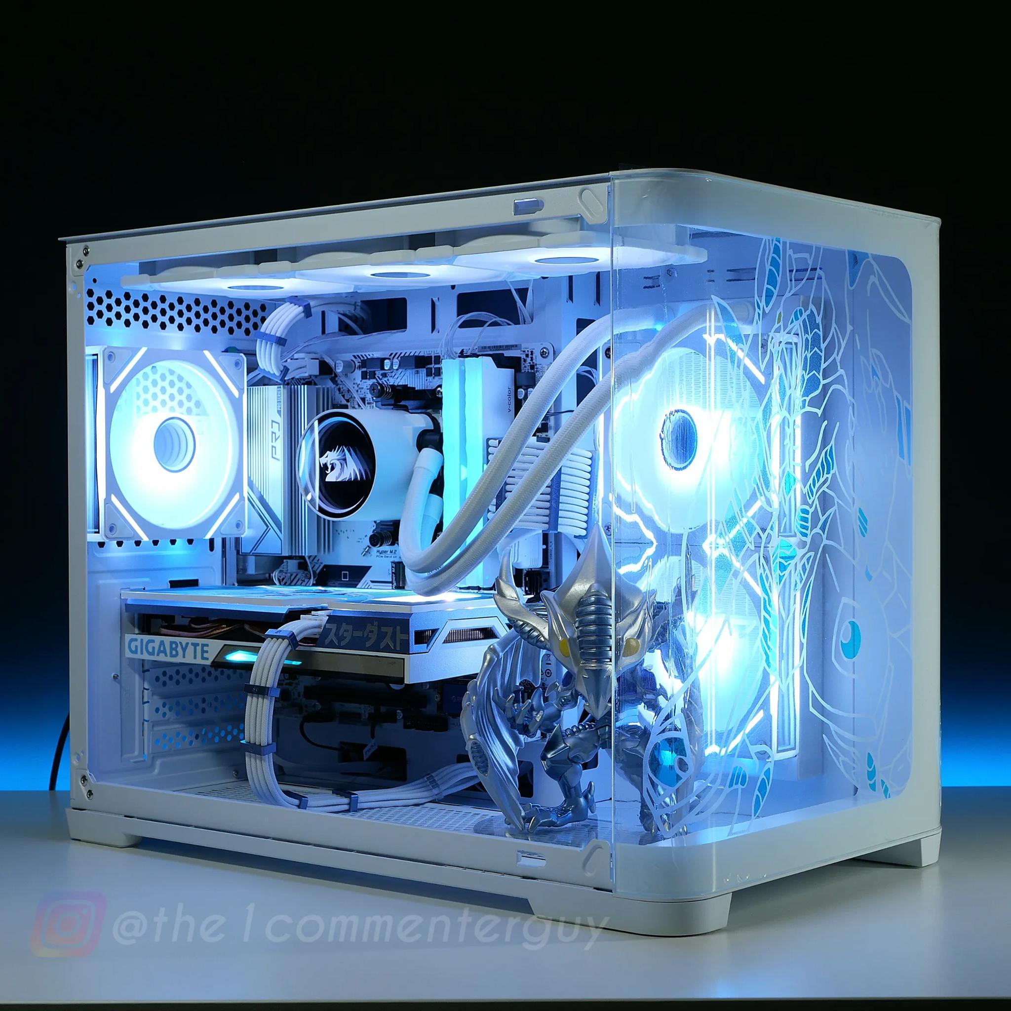 💫Stardust🐉| RTX 3060 12GB, Ryzen 5 5500, 32GB ram Yu-Gi-Oh theme pc build