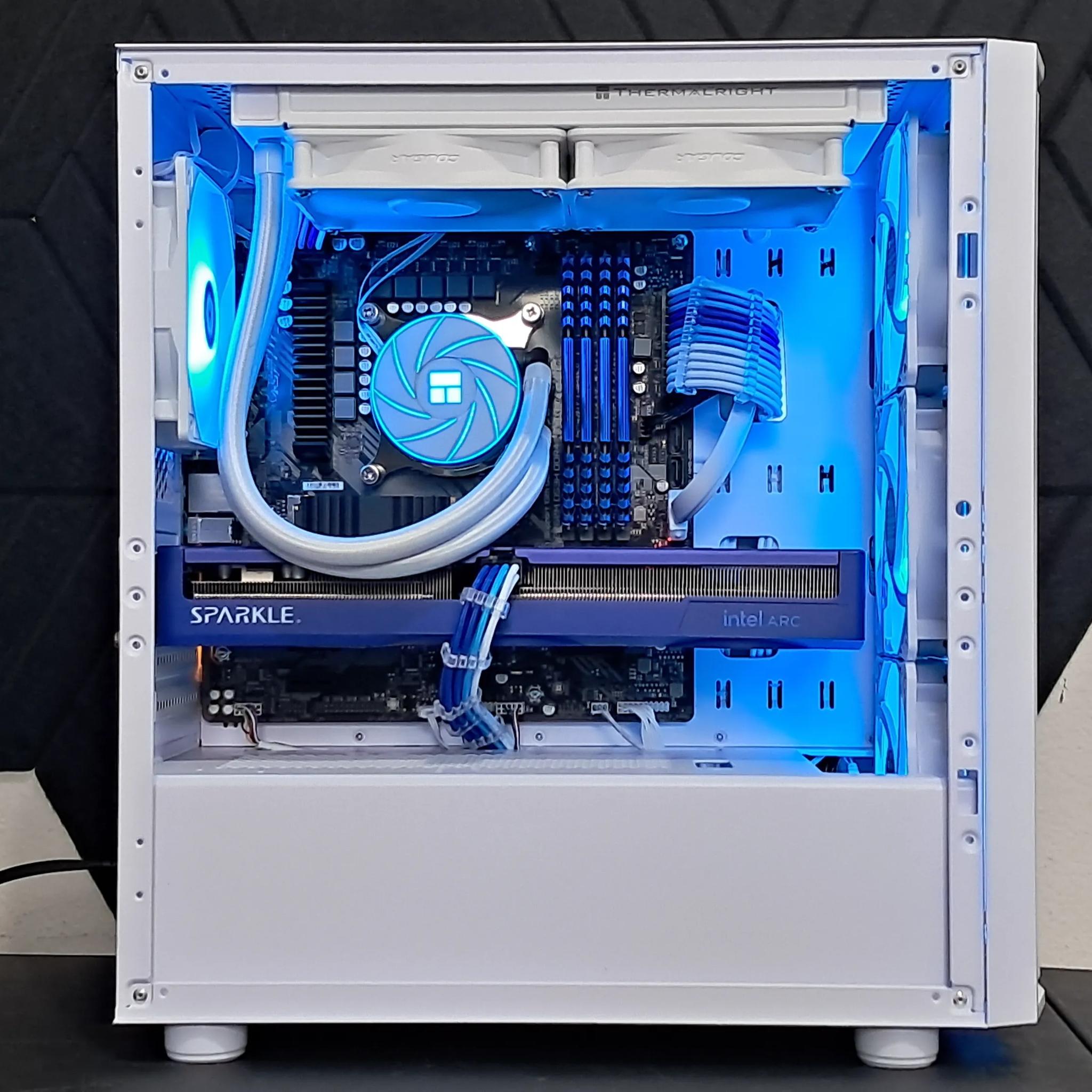 True Blue 1440p Gamer! Arc B580 | Core i5-14600K | 32GB DDR4 | 1TB NVMe SSD