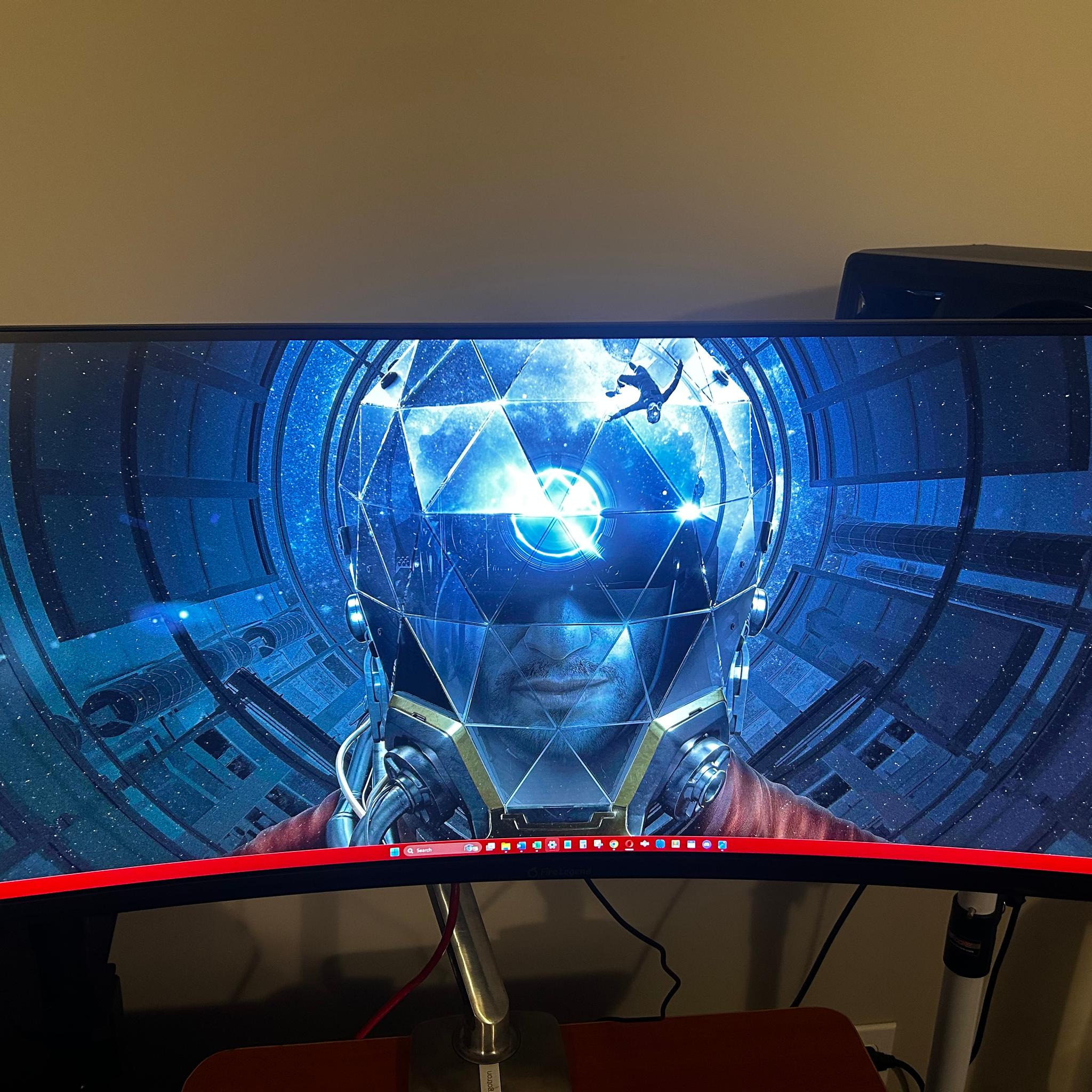 New AOpen  34" 2K WQHD (3440 x 1440) 180Hz Curved Gaming Monitor (34HC5CU)