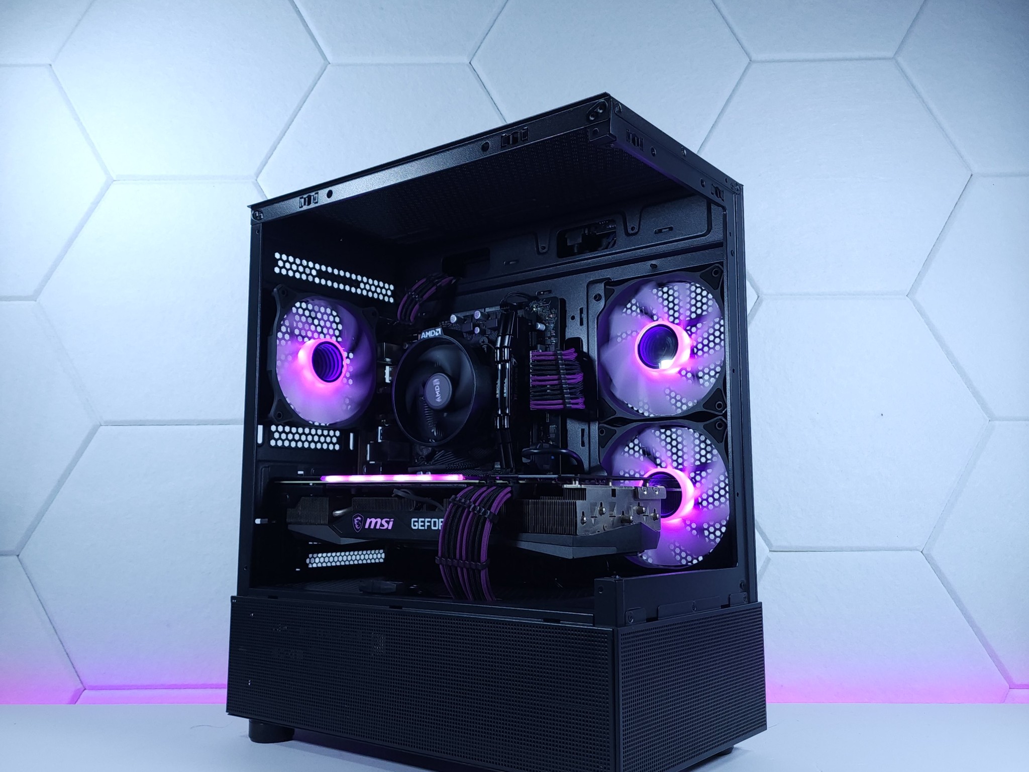💜RTX 3070 || Ryzen 5 5600GT || 1.5TB SSD* || 16GB 3200MHz || 1080p/1440p Gaming Computer