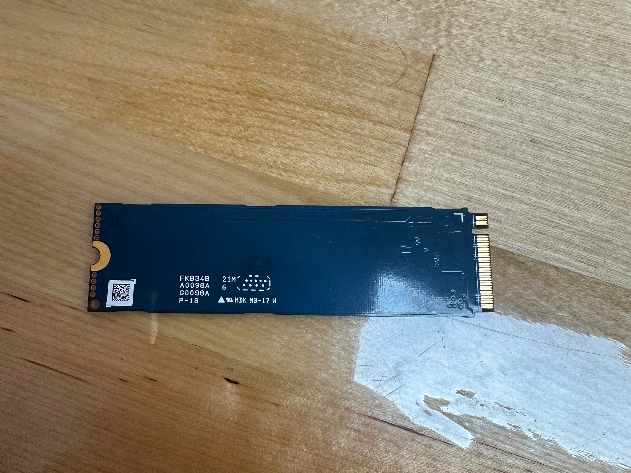 Kioxia 256gb gen 4 nvme m.2