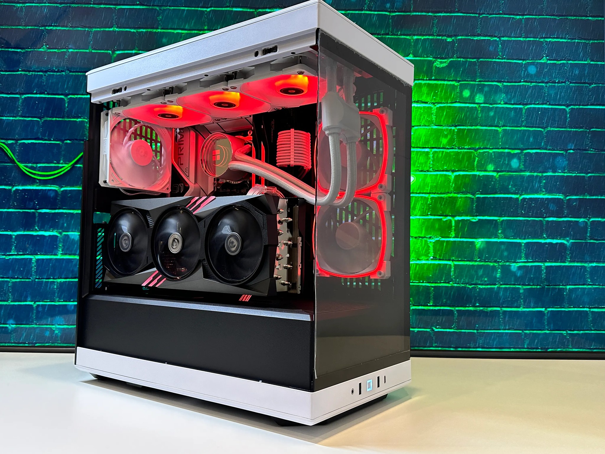 💚💚Green Team Gaming PC💚💚-Nvidia RTX 4090 24GB-Intel i9 12900K 16Core-64GB DDR5 RAM-2TB NVME
