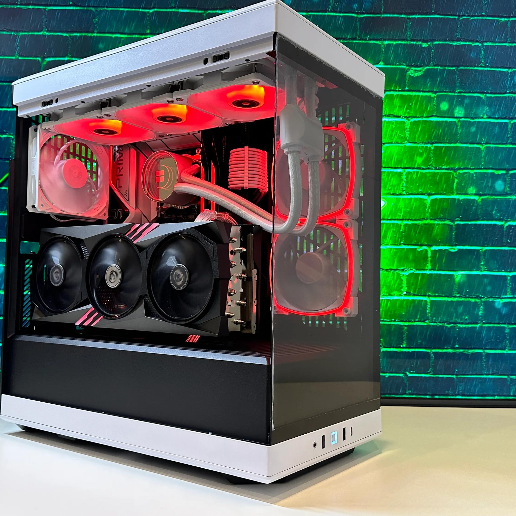 💚💚Green Team Gaming PC💚💚-Nvidia RTX 4090 24GB-Intel i9 12900K 16Core-64GB DDR5 RAM-2TB NVME