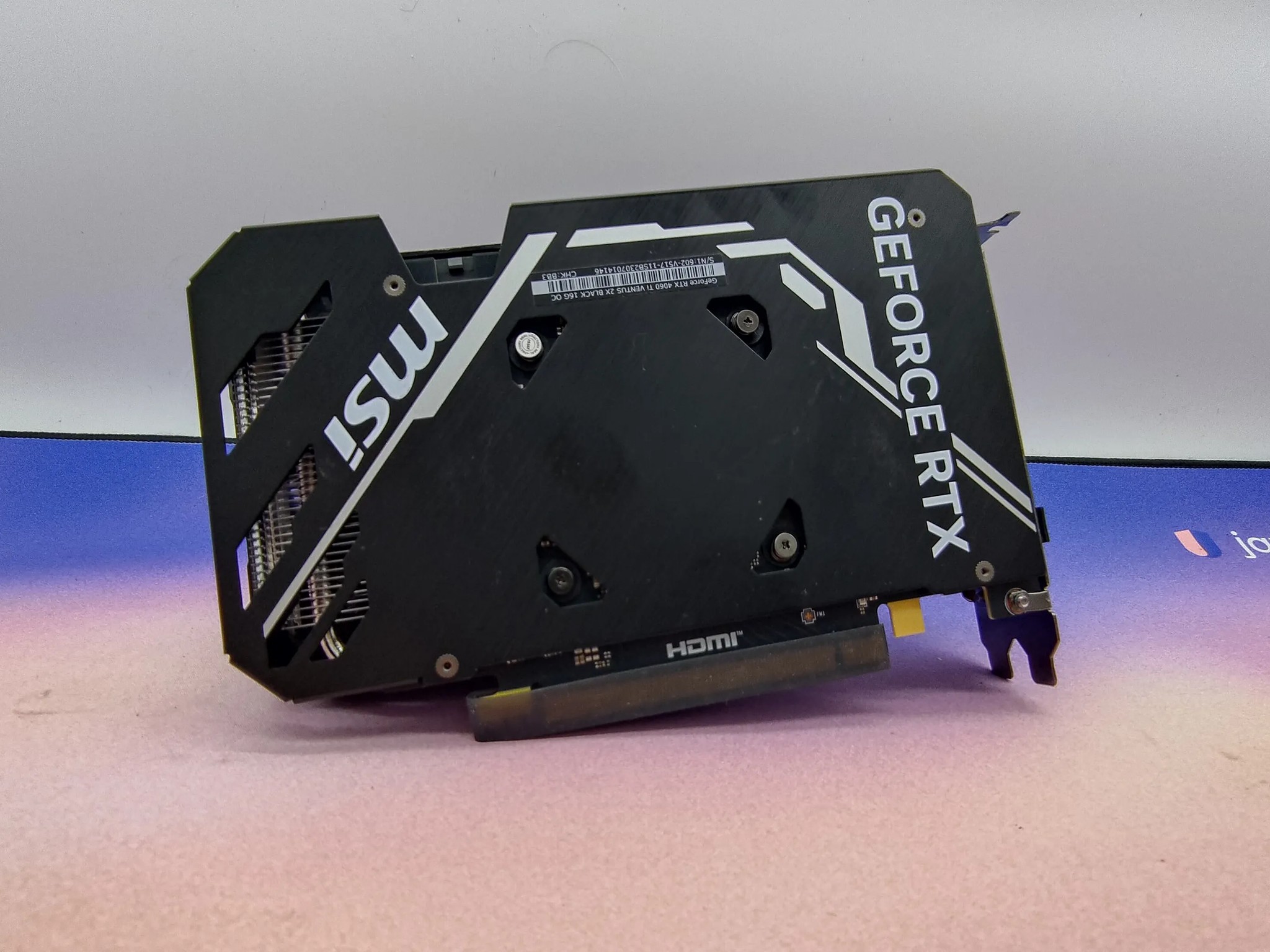 MSI Ventus 2X Black 16GB RTX 4060Ti