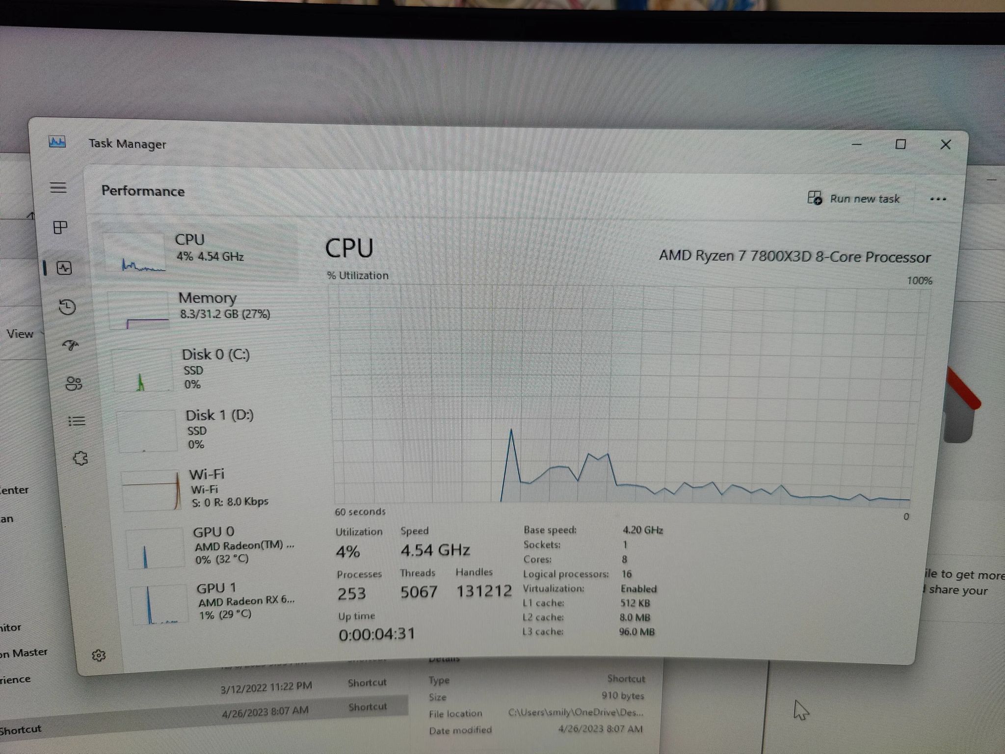 AMD Ryzen 7800x3d