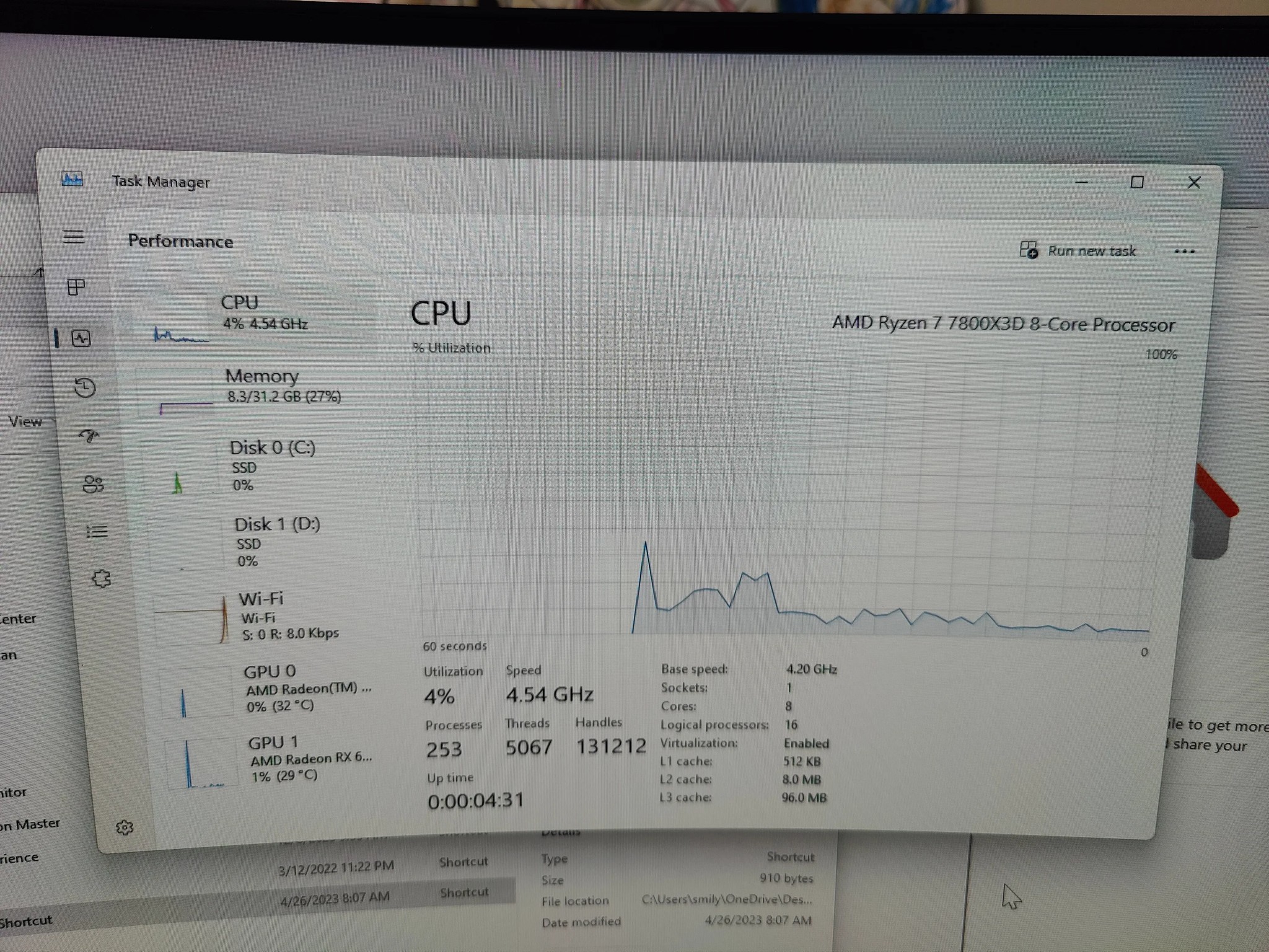 AMD Ryzen 7800x3d