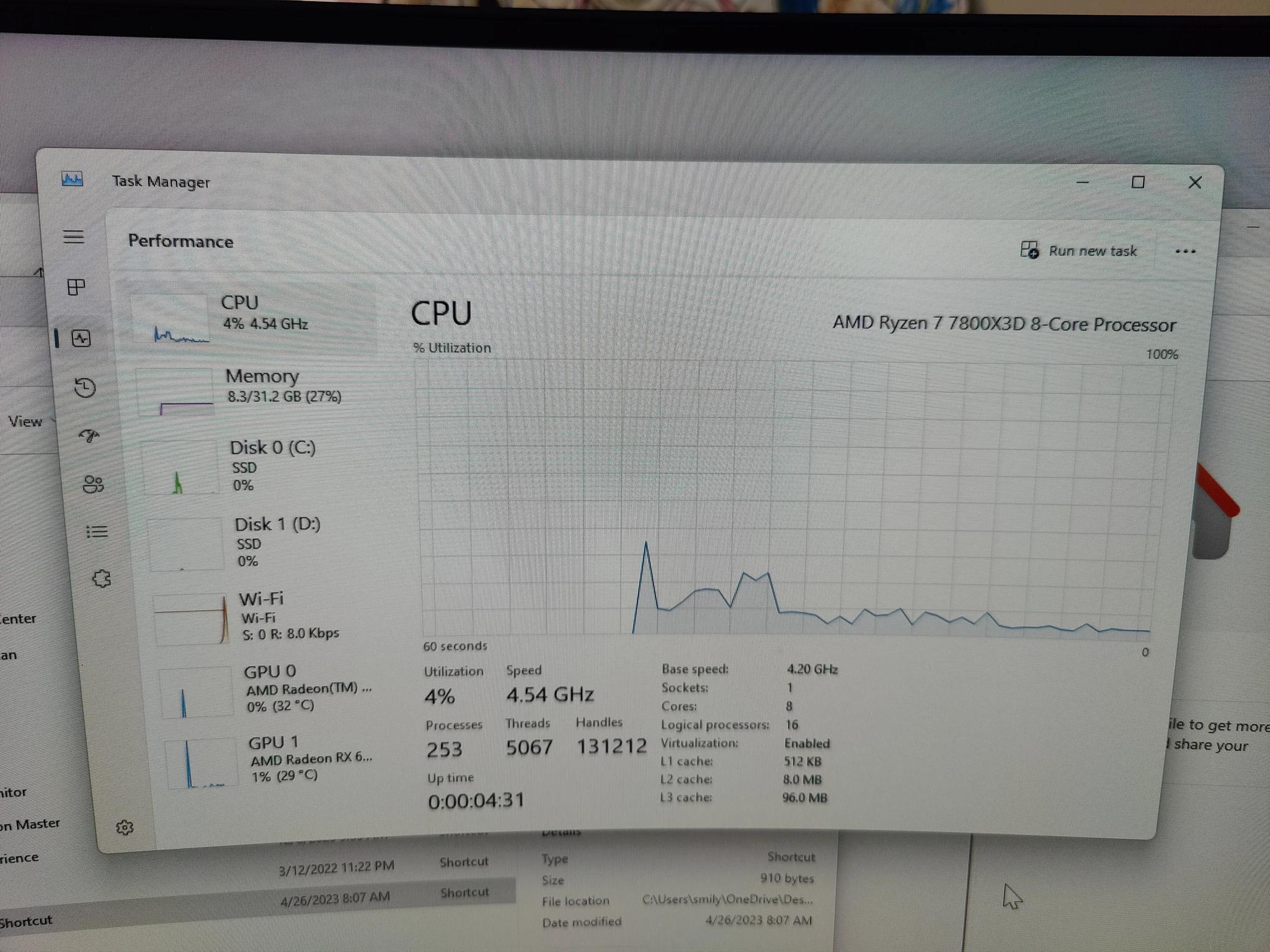AMD Ryzen 7800x3d