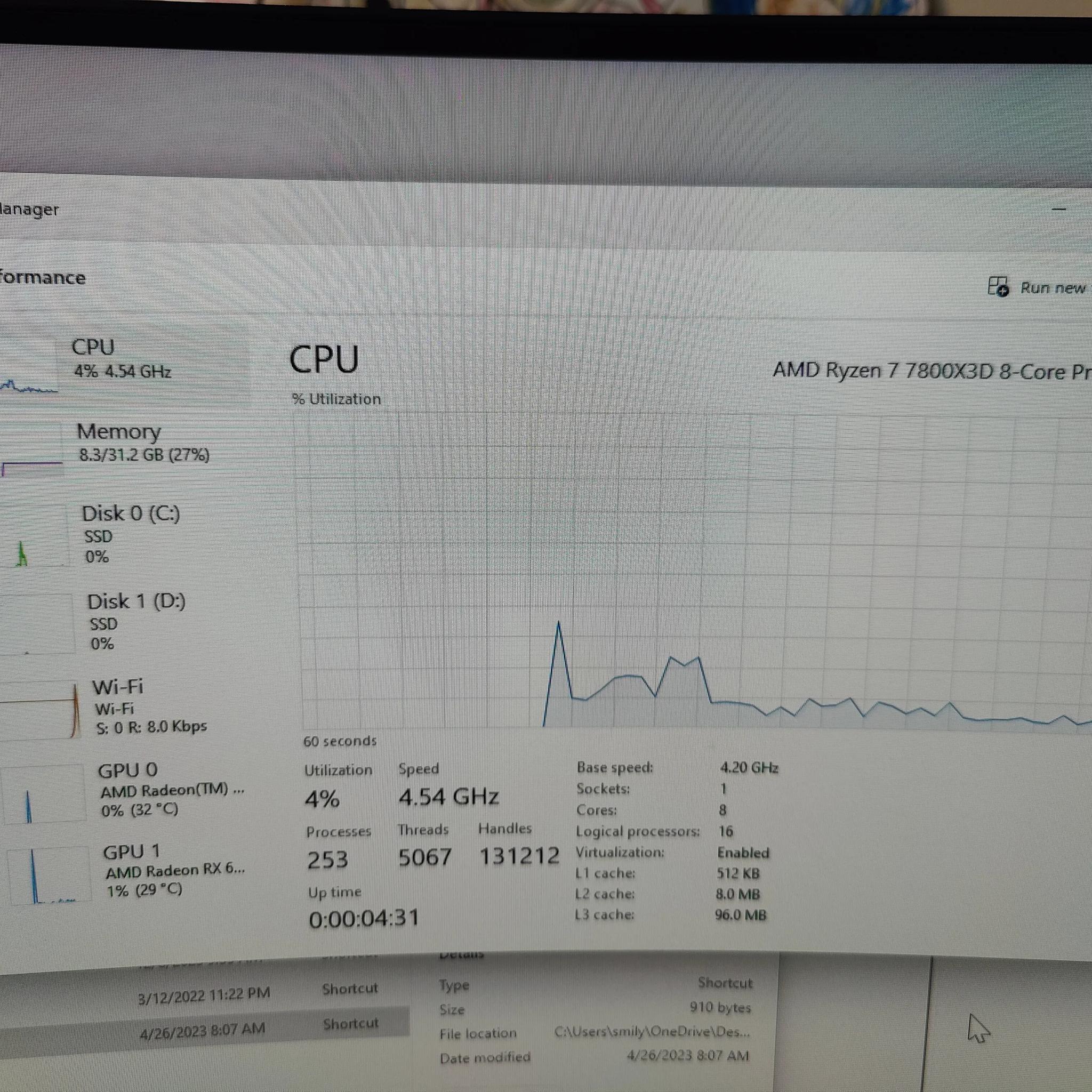 AMD Ryzen 7800x3d