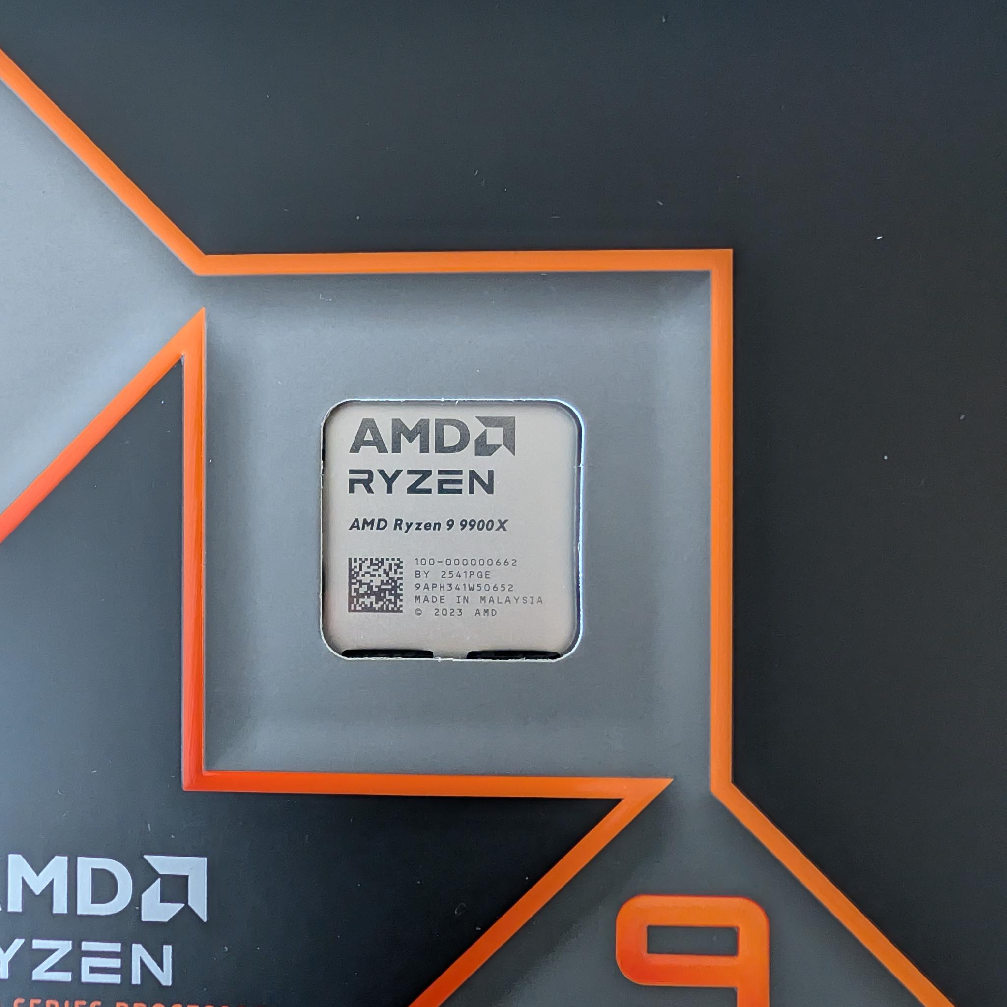 Brand New AMD Ryzen 9 9900X 12-Core 24-Thread AM5 Processor | Factory Sealed