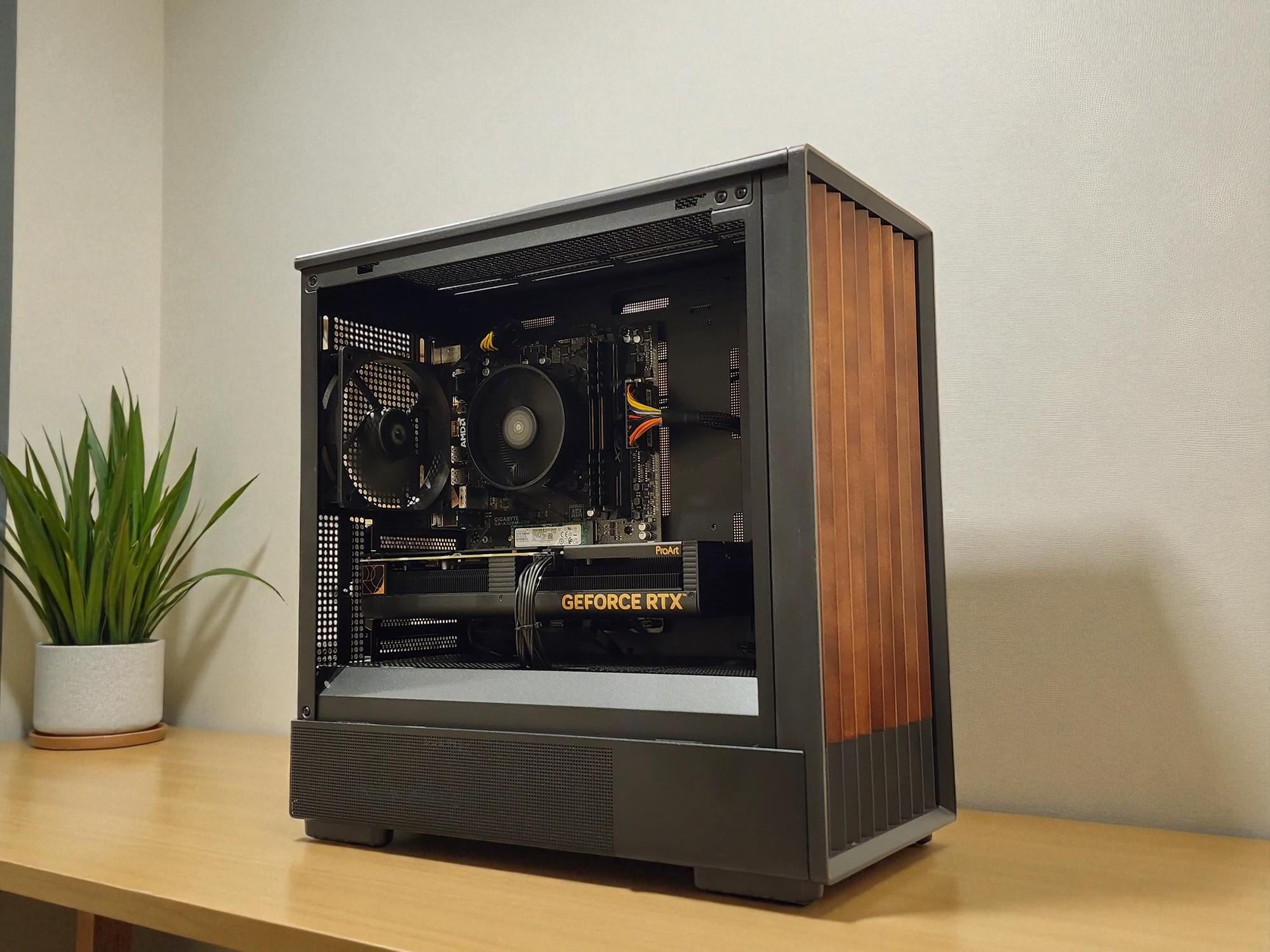 🌲 Gaming PC | GeForce RTX 4060 | Ryzen 5 5500 | 32GB RAM | 1TB NVME M.2 SSD | WIFI | Win 11 Pro