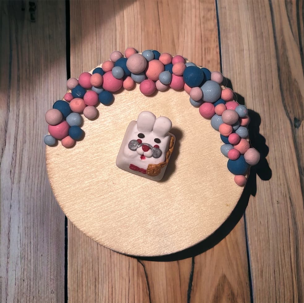 The Dollar Keycap - Alice's Bunny