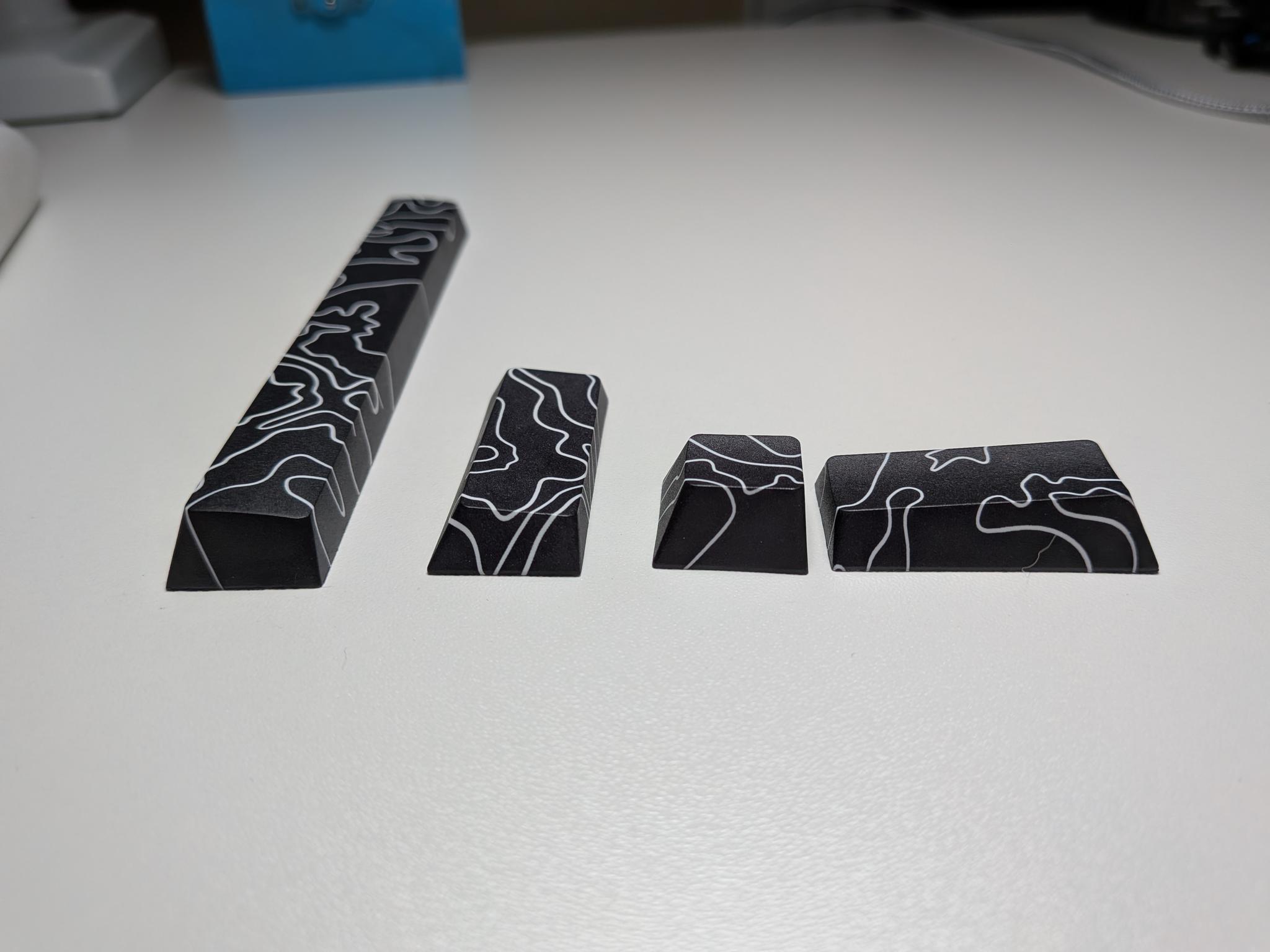 Topography Accent Keycap Set