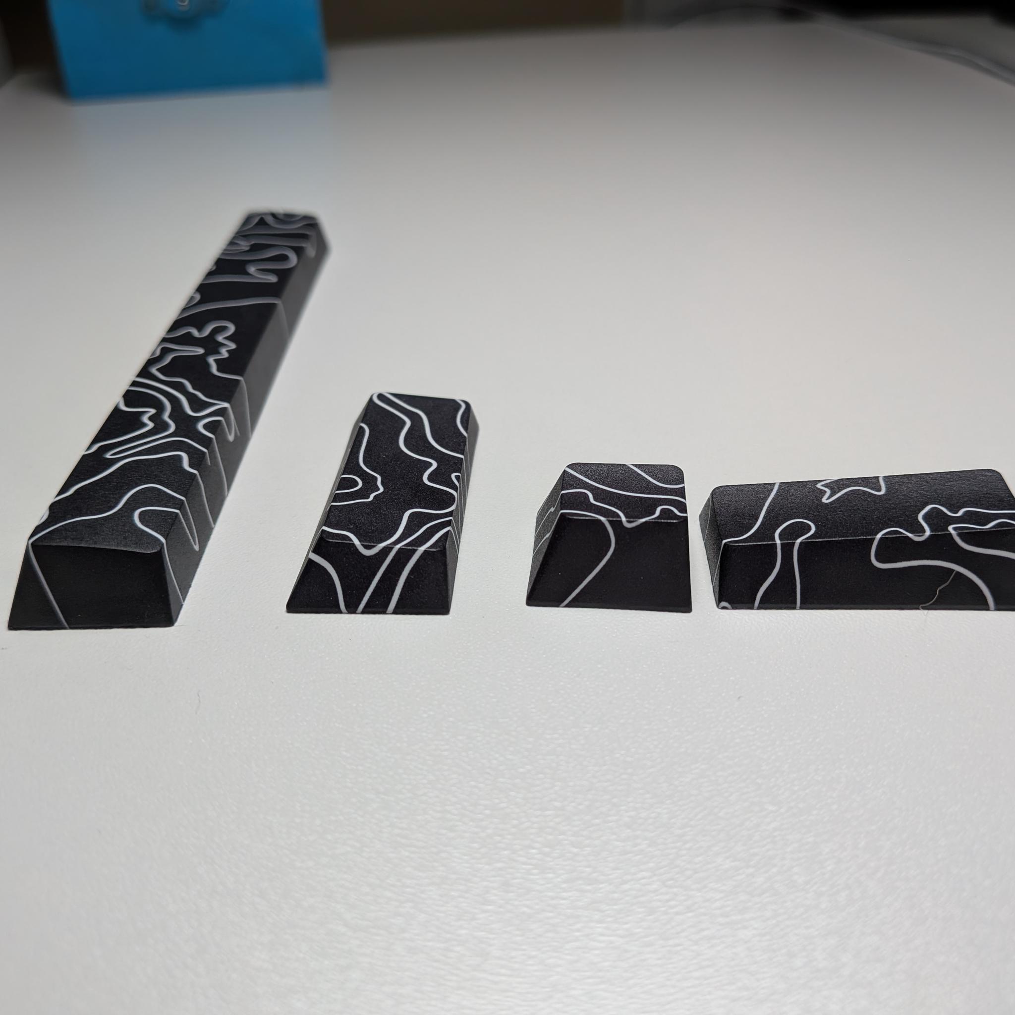 Topography Accent Keycap Set