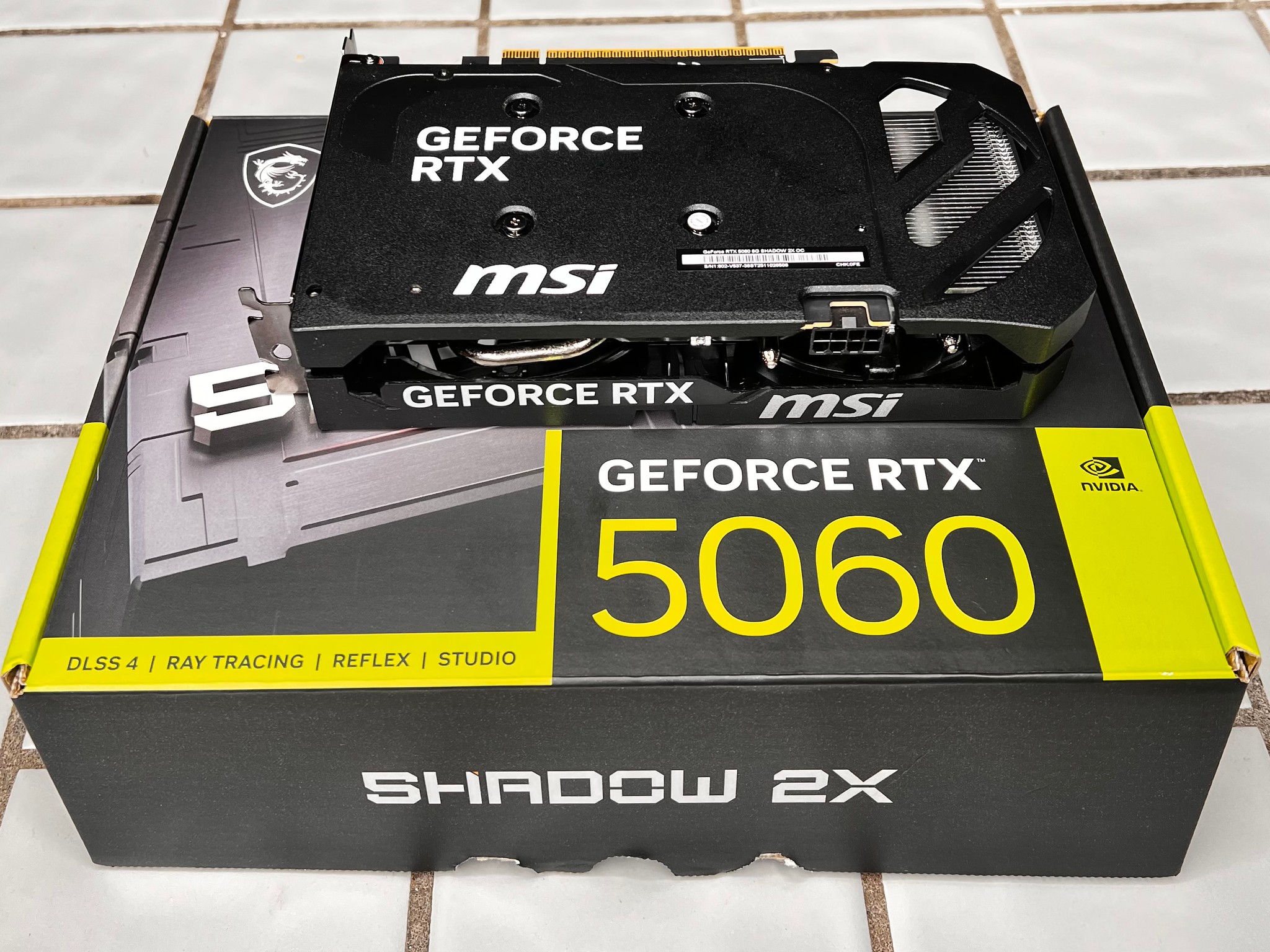 MSI RTX 5060 SHADOW 2X OC