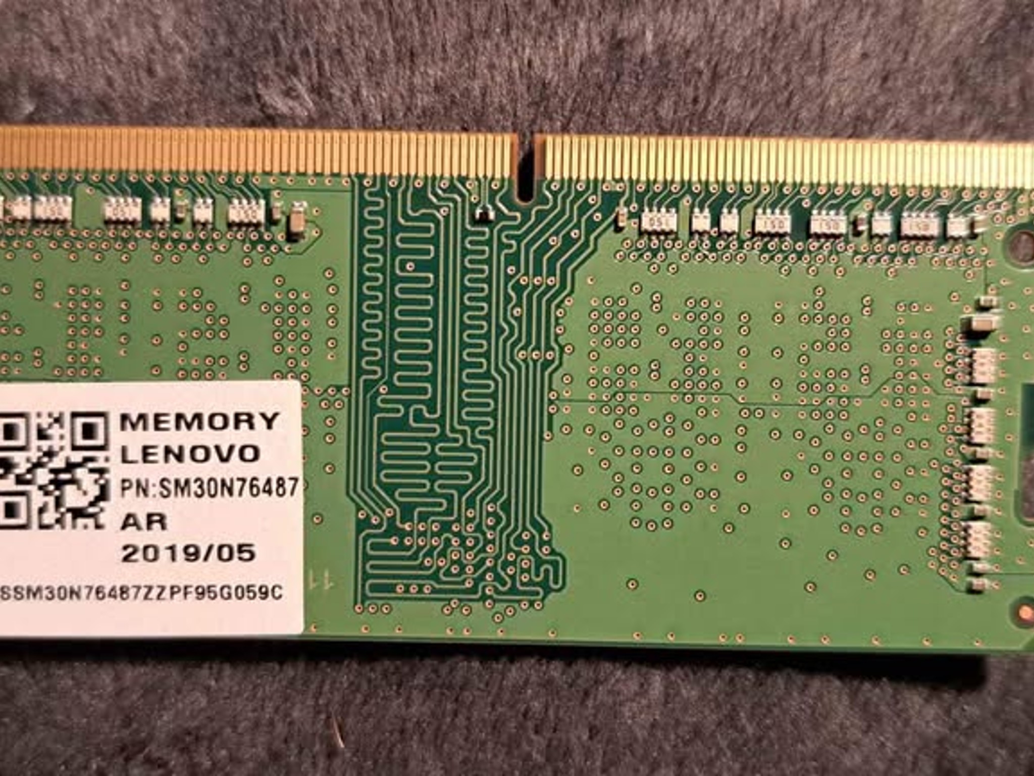 PC4-2666 Samsung 4GB Laptop Ram