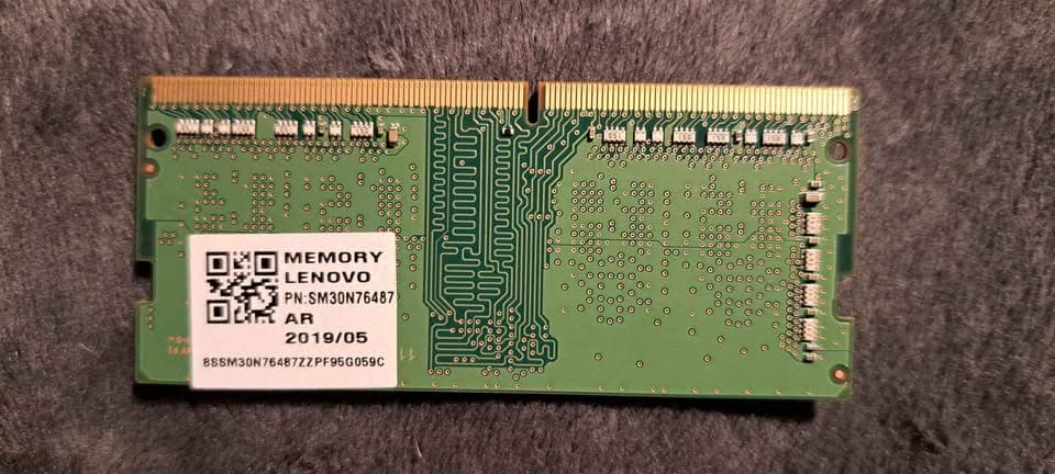 PC4-2666 Samsung 4GB Laptop Ram