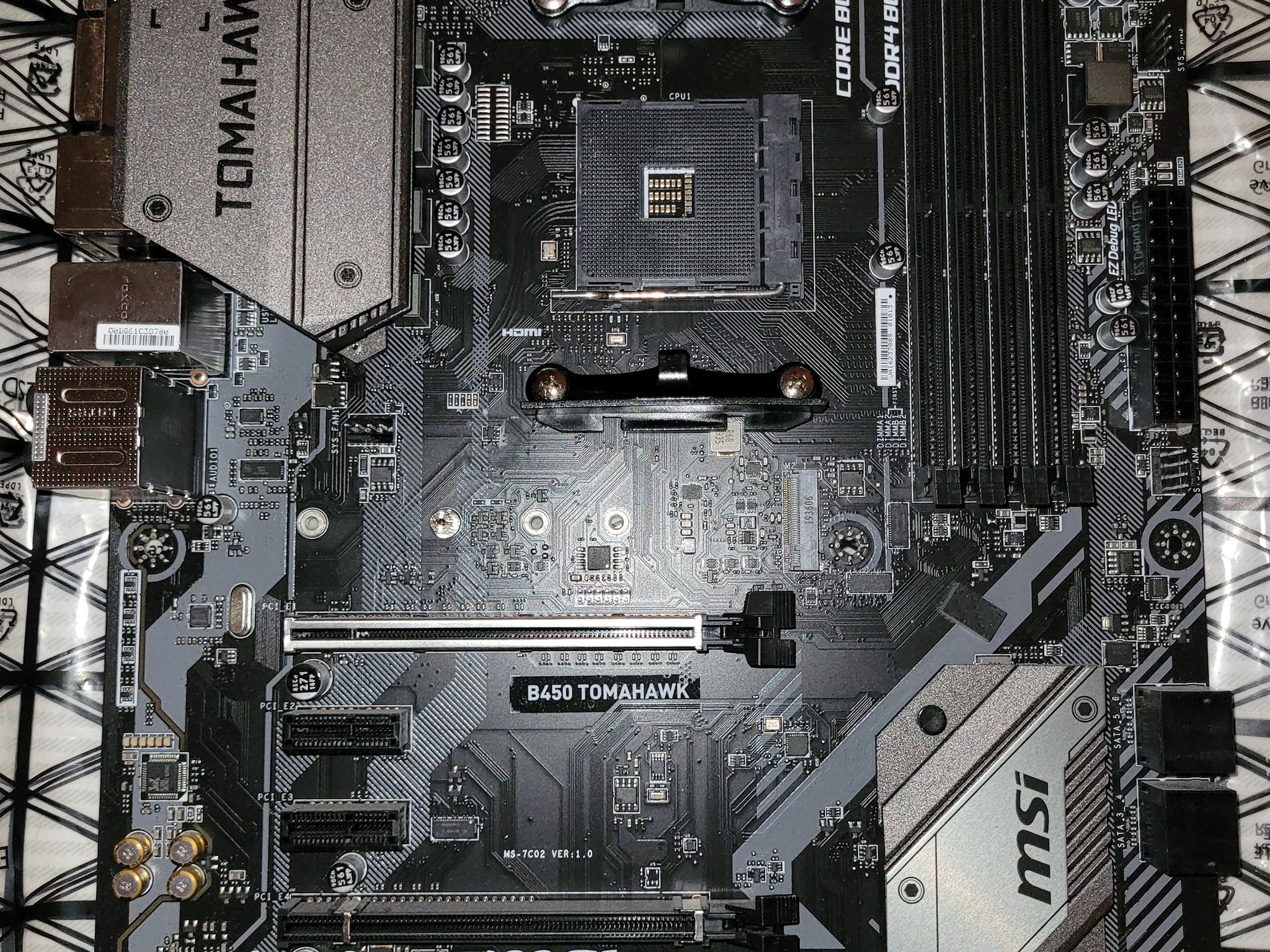 MSI B450 Tomahawk AM4 DDR4