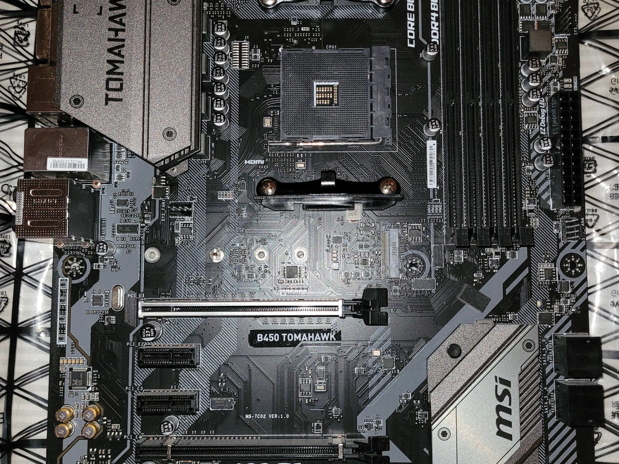 MSI B450 Tomahawk AM4 DDR4