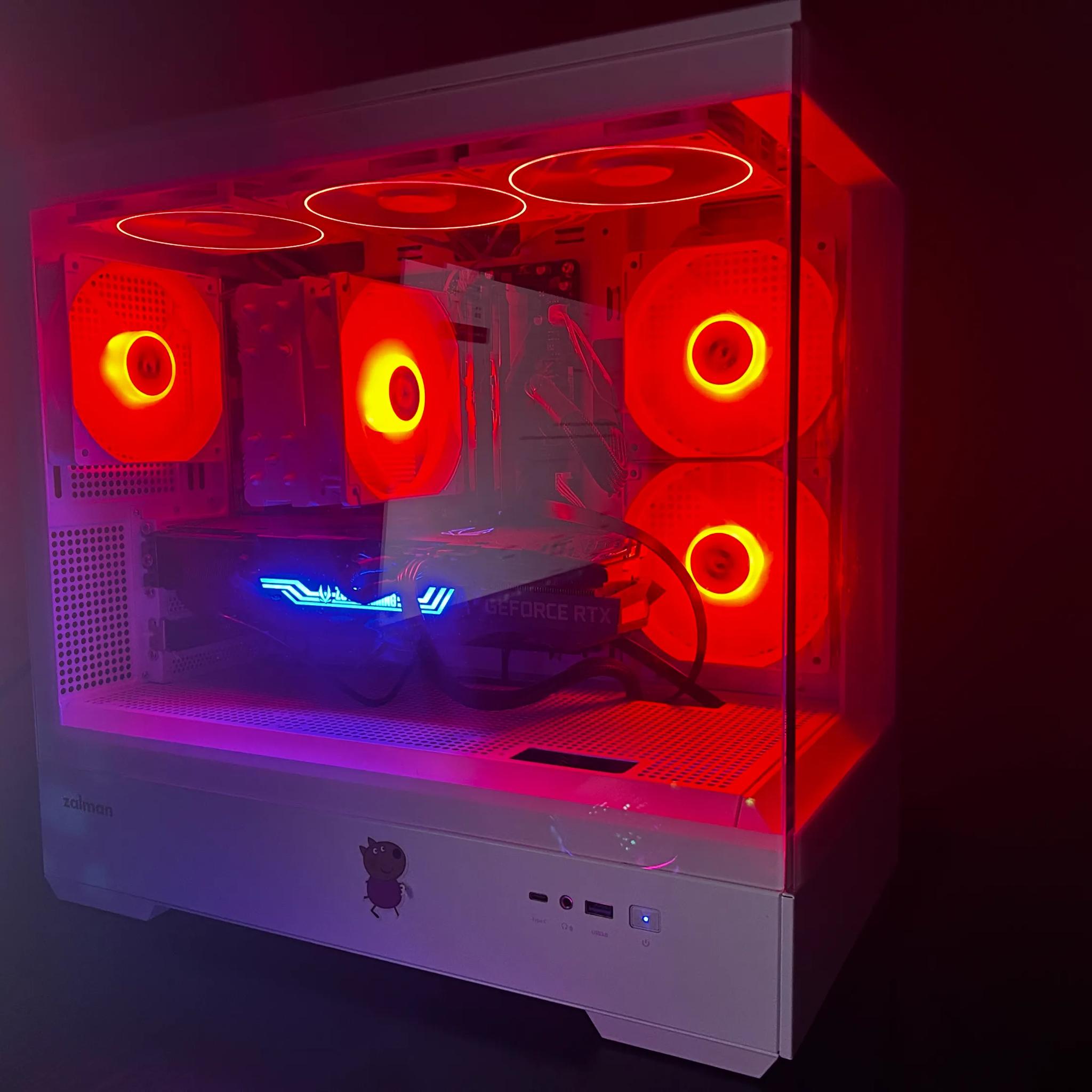 INSANE Ryzen 5 7600 | GIGABYTE B650M D3HP | GeForce RTX 3080 |  1TB M.2 SSD | CX750 80 Plus Bronze |