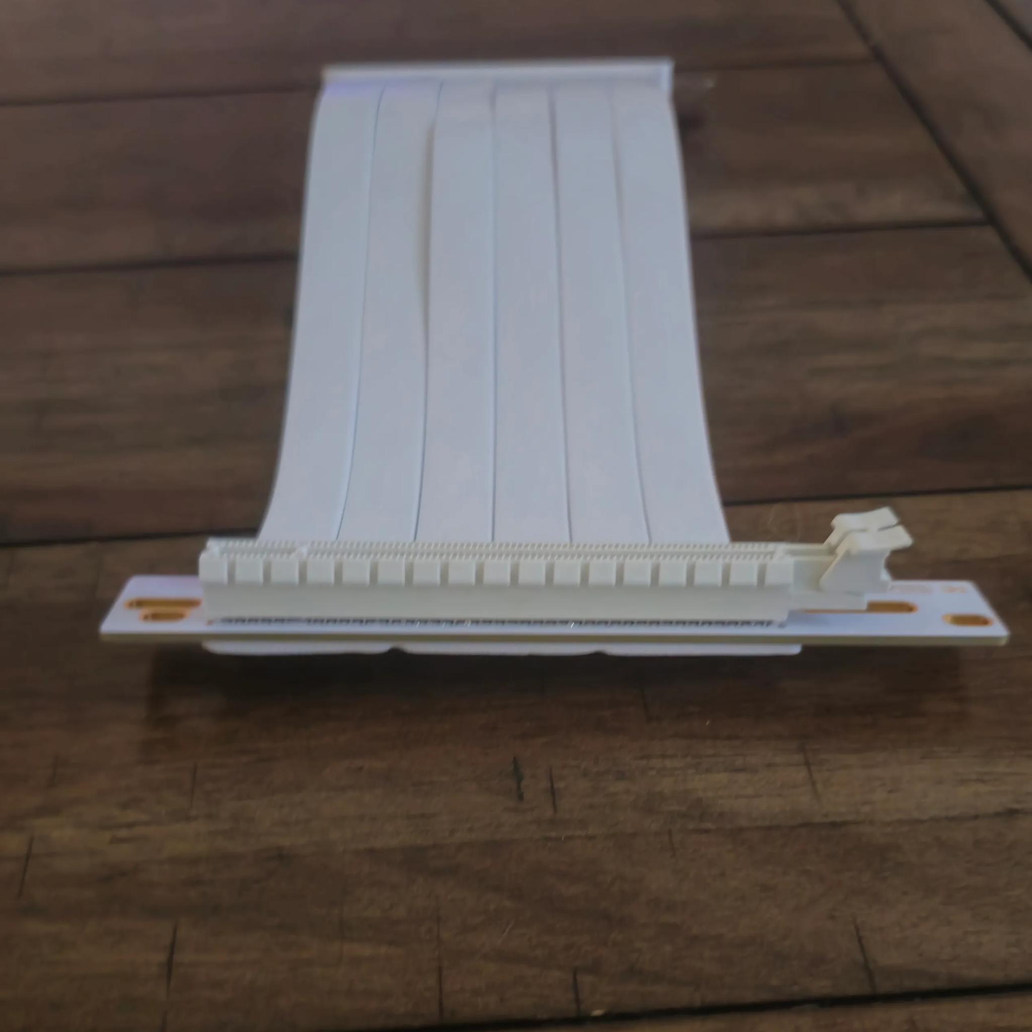 White pcie 3.0 riser cable