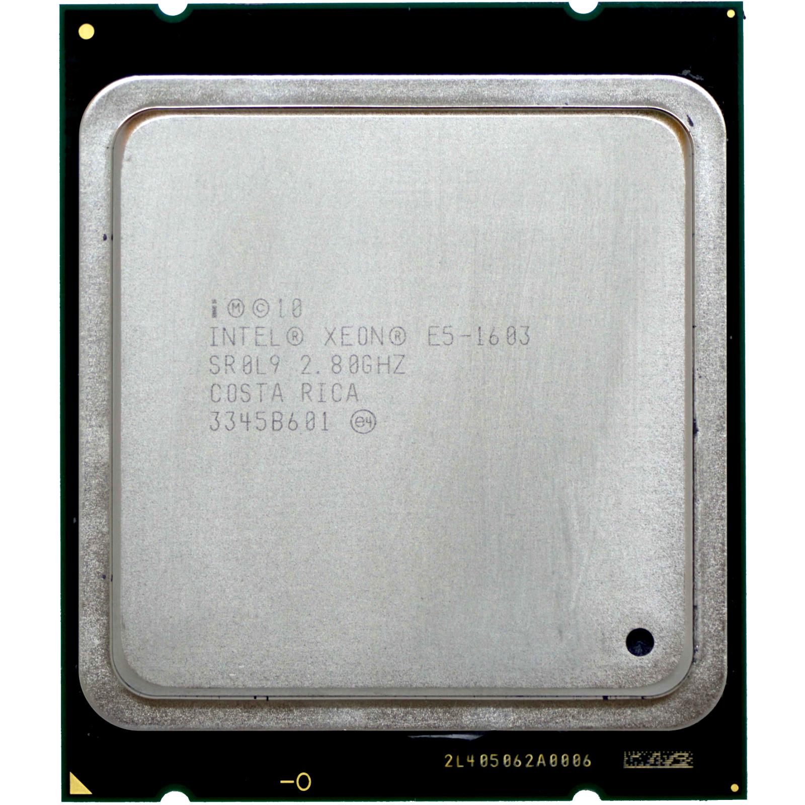 Intel Xeon E5-1603 Quad-Core Server CPU (10M Cache, 2.80GHz)