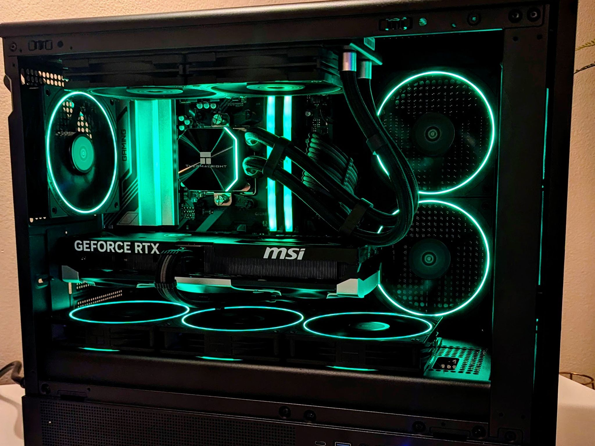 💨 Air Flow Dream PC💨  — RTX 5070 | Ryzen 9600X | 32GB DDR5 | 1TB SSD| 11 Fans !