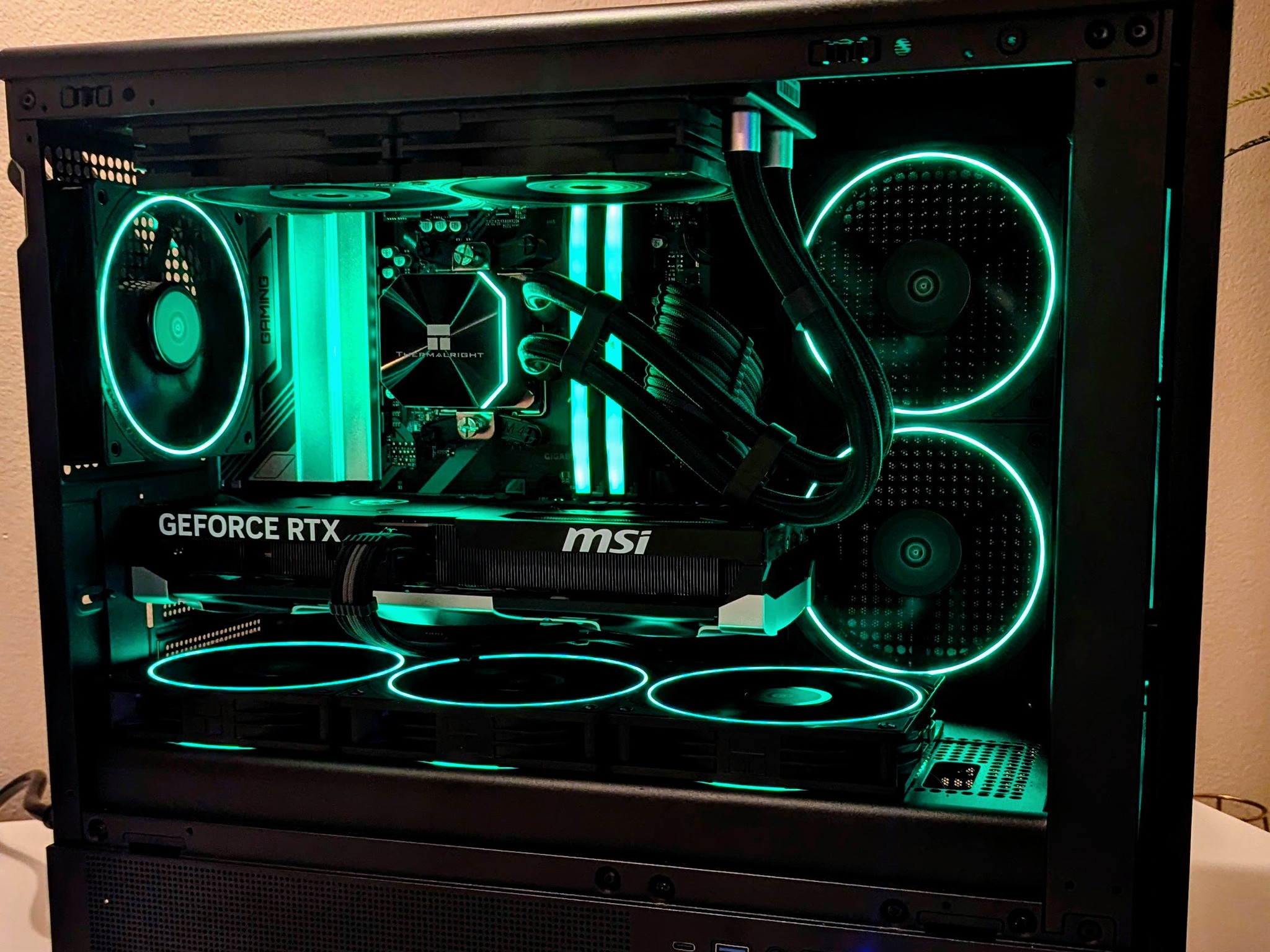💨 Air Flow Dream PC💨  — RTX 5070 | Ryzen 9600X | 32GB DDR5 | 1TB SSD| 11 Fans !