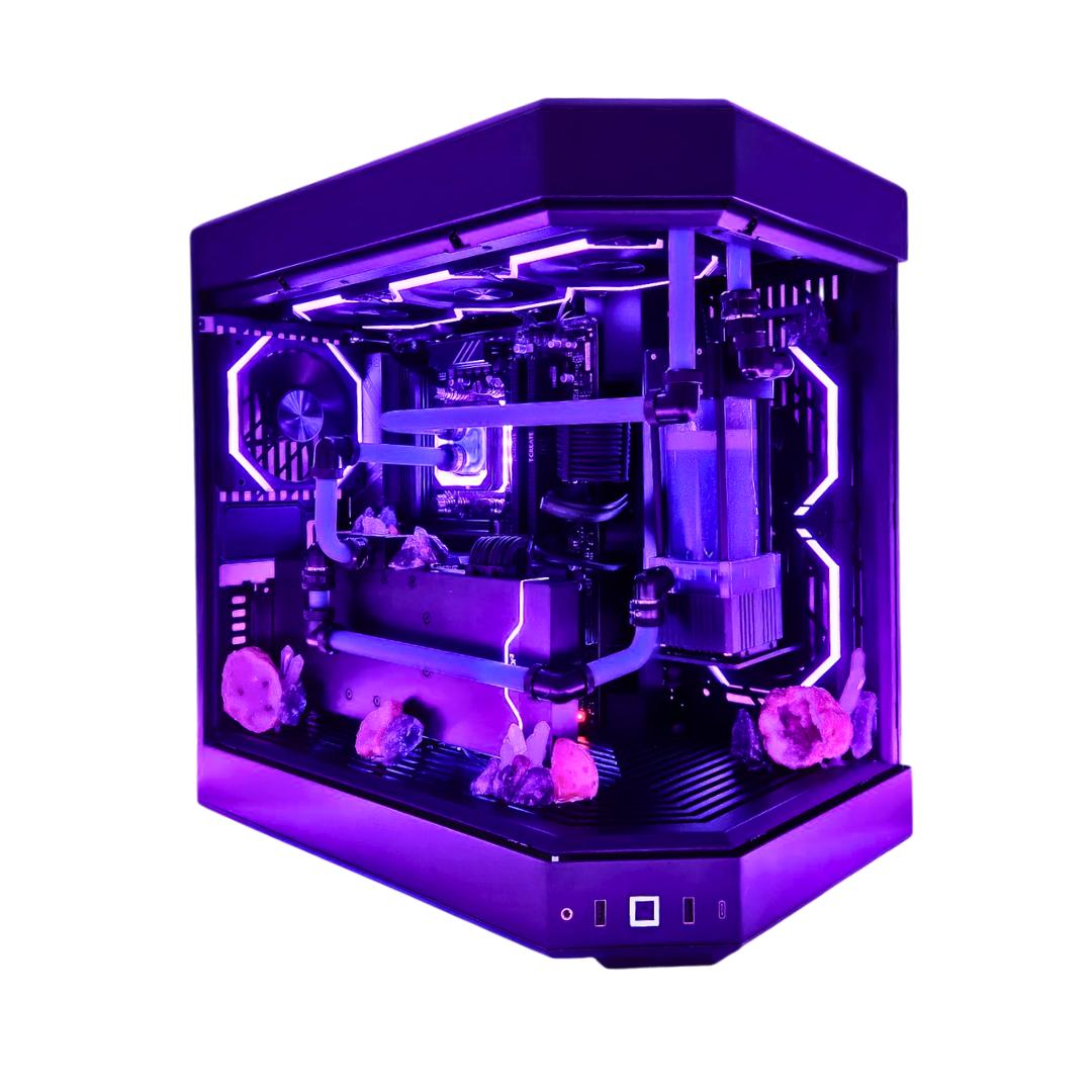 💎 Geode 🔮: RX 7900 XTX | Ryzen 9 7900X | 64GB DDR5 RAM | 2TB SSD | 8 RGB Fans | Black Gaming PC