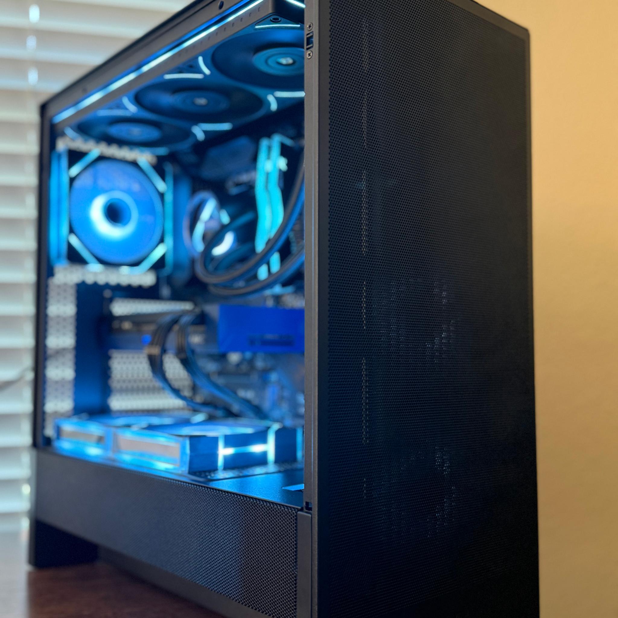 🔥 Gaming PC – Arc A750 SPARKLE ROC OC | Ryzen 5 5500 | WiFi | Windows 11 Pro | NZXT H5 Flow 🔥