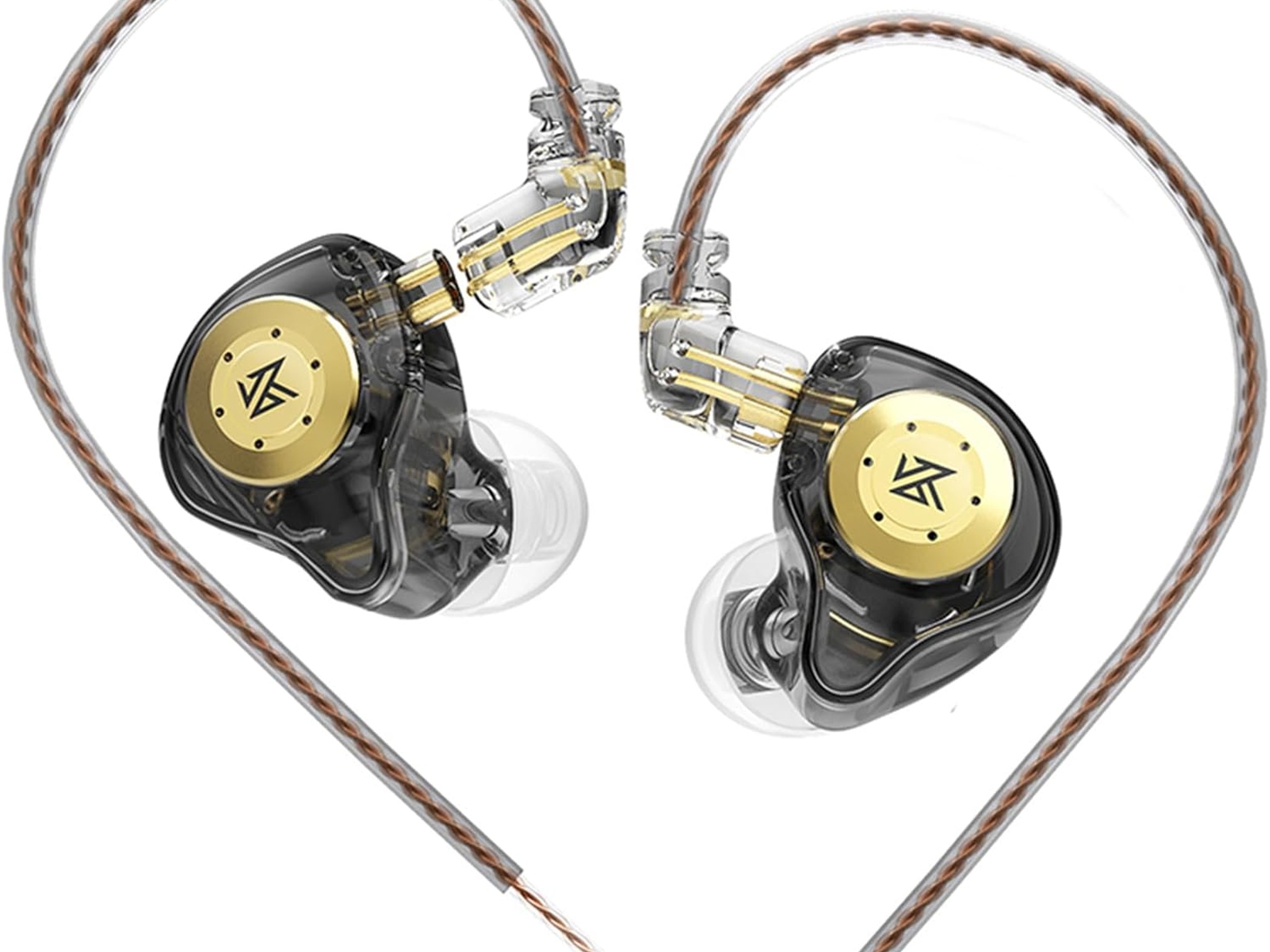 BNIB KZ EDX PRO HiFi Stereo Sound IEM (In-Ear-Monitor) Wired Earbuds - Black; No Mic