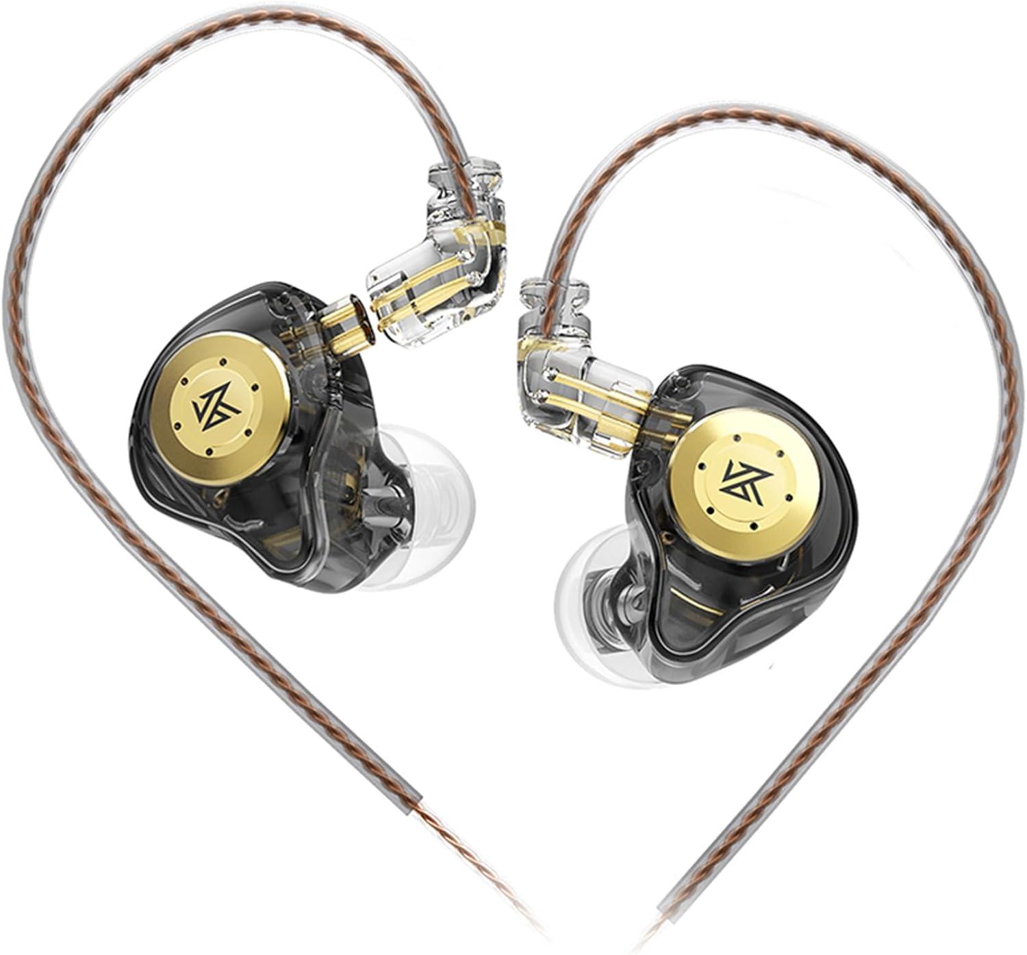BNIB KZ EDX PRO HiFi Stereo Sound IEM (In-Ear-Monitor) Wired Earbuds - Black; No Mic