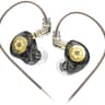 BNIB KZ EDX PRO HiFi Stereo Sound IEM (In-Ear-Monitor) Wired Earbuds - Black; No Mic