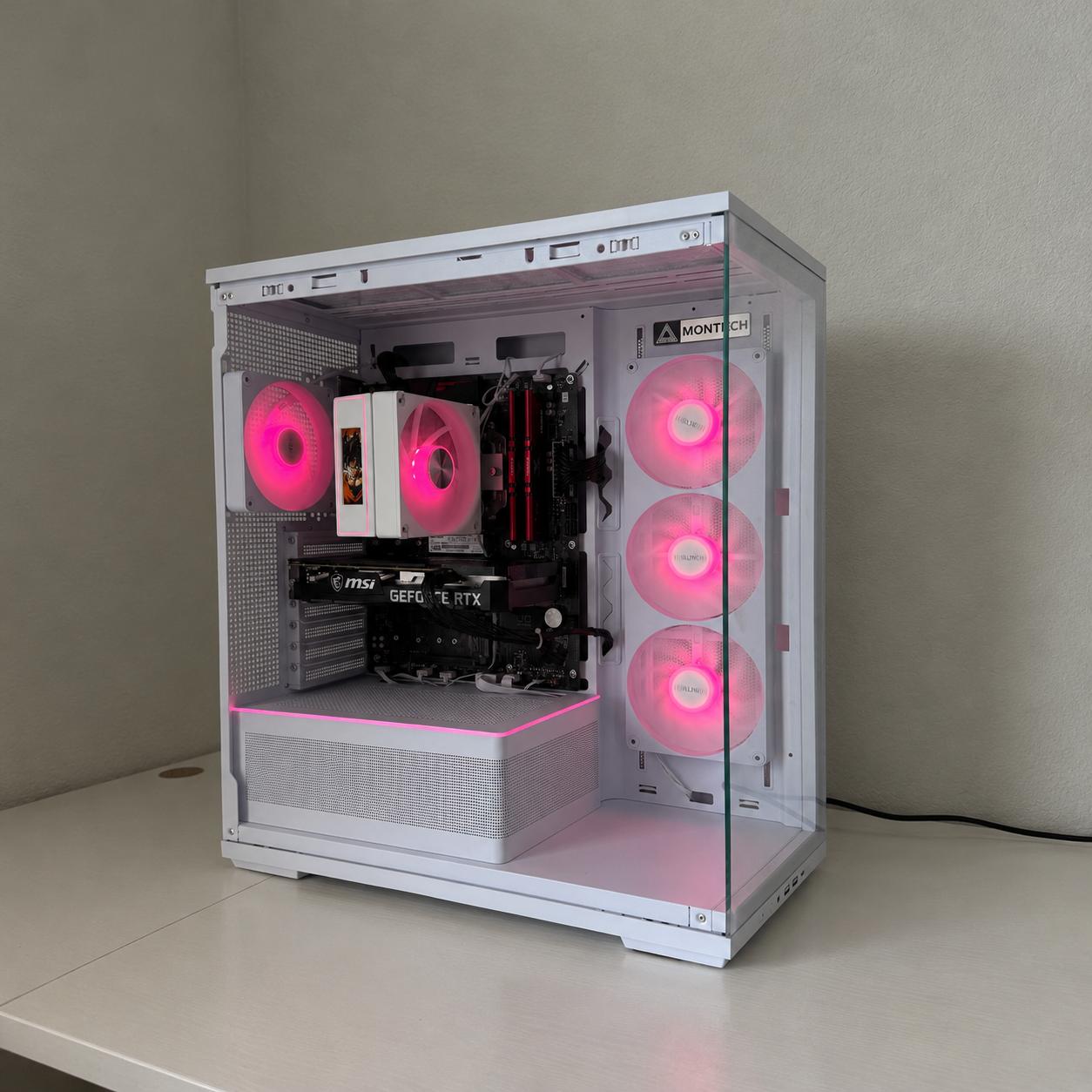 GeForce RTX 3060 Custom Gaming PC -  Ryzen 7 5700, 16GB RAM
