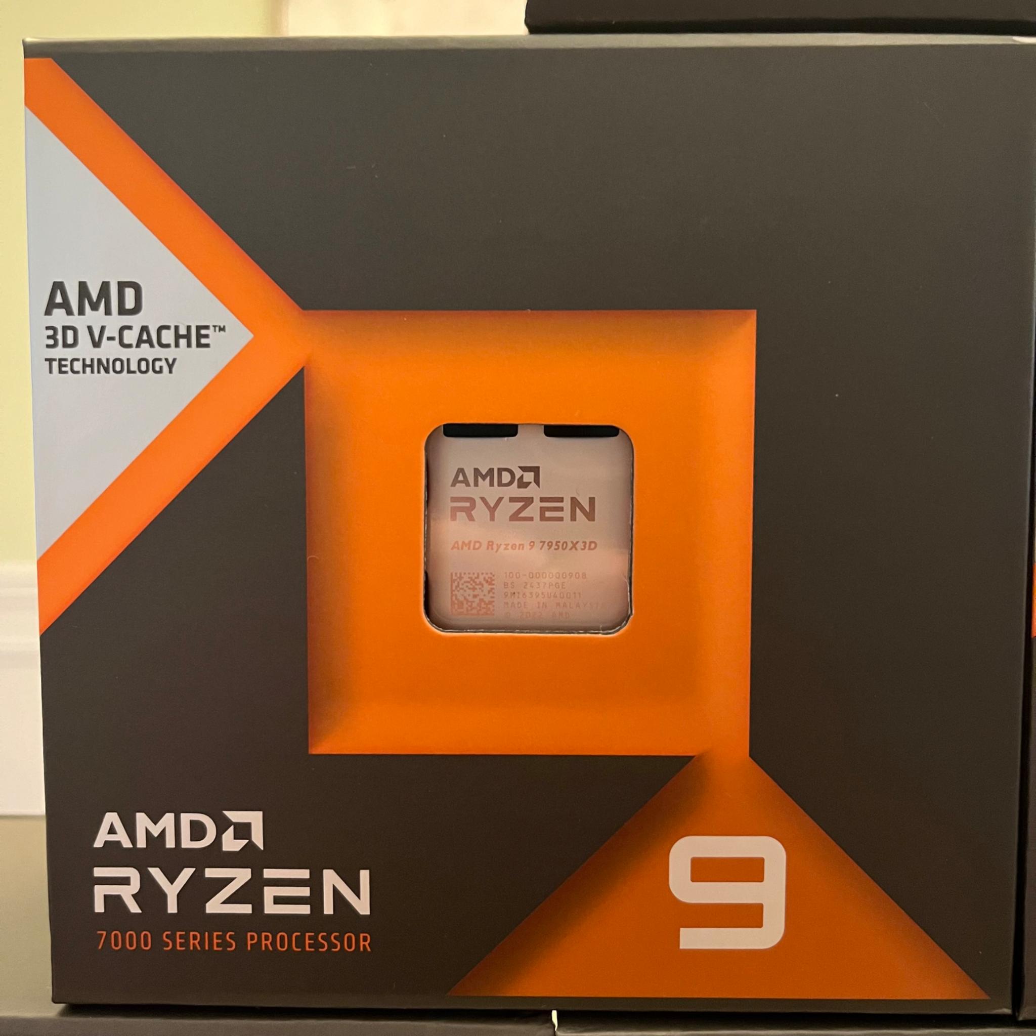 Multiple Ryzen 9 7950x3d CPUs
