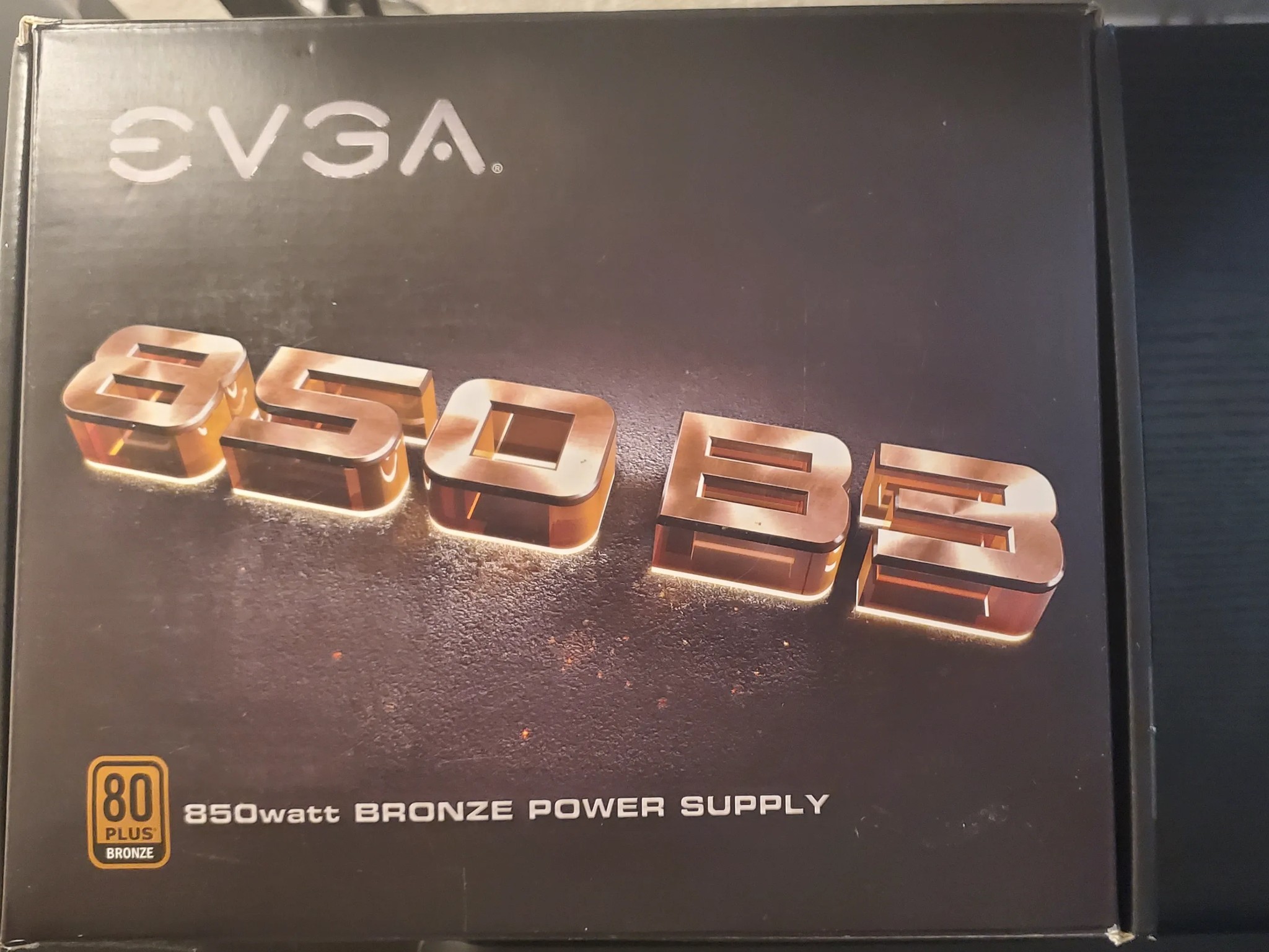 EVGA 850W B3 BRONZE RATED MODULAR PSU