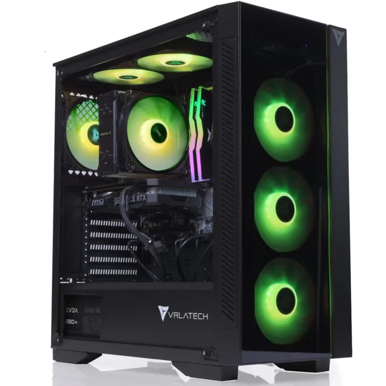 NEW VRLA Tech GeForce RTX 5060 Intel Core i5-13400F RGB 32GB 6000 DDR5 1TB NVMe 600W PSU